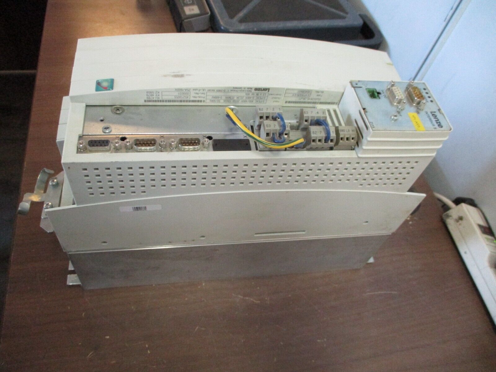 Lenze Servo Drive EVF9326-EV w/ Interbus S Module *Missing X7 Port* Used