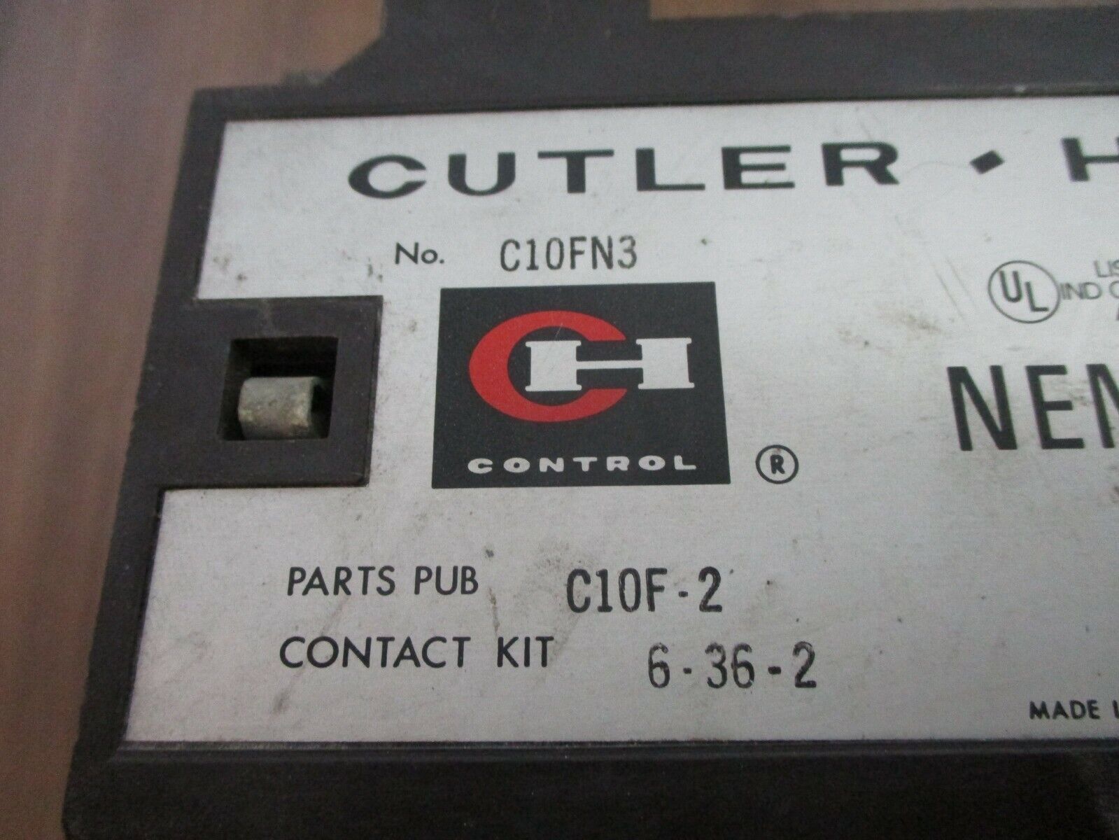 CutlerHammer Size 4 Contactor C10FN3 120V Coil 135A 200575V Used