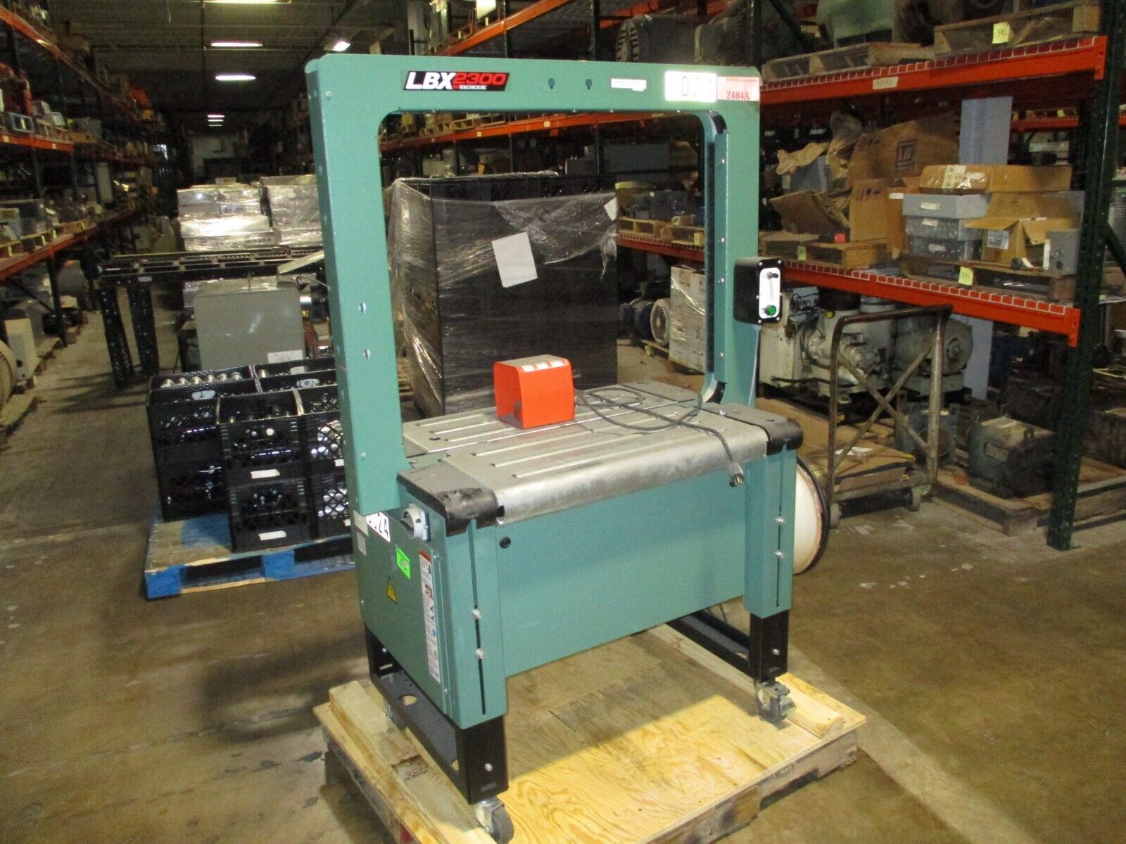 Signode Semi-Automatic Strapping Machine LBX2300 115V 1Ph 60Hz Strap Size: 6mm