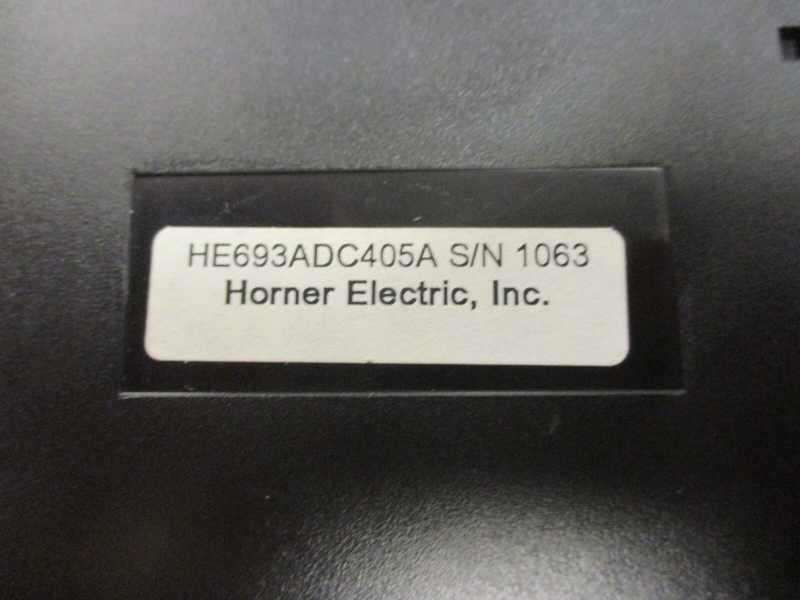 Horner Electric Isolated Analog Voltage Input Module HE693ADC405A Used
