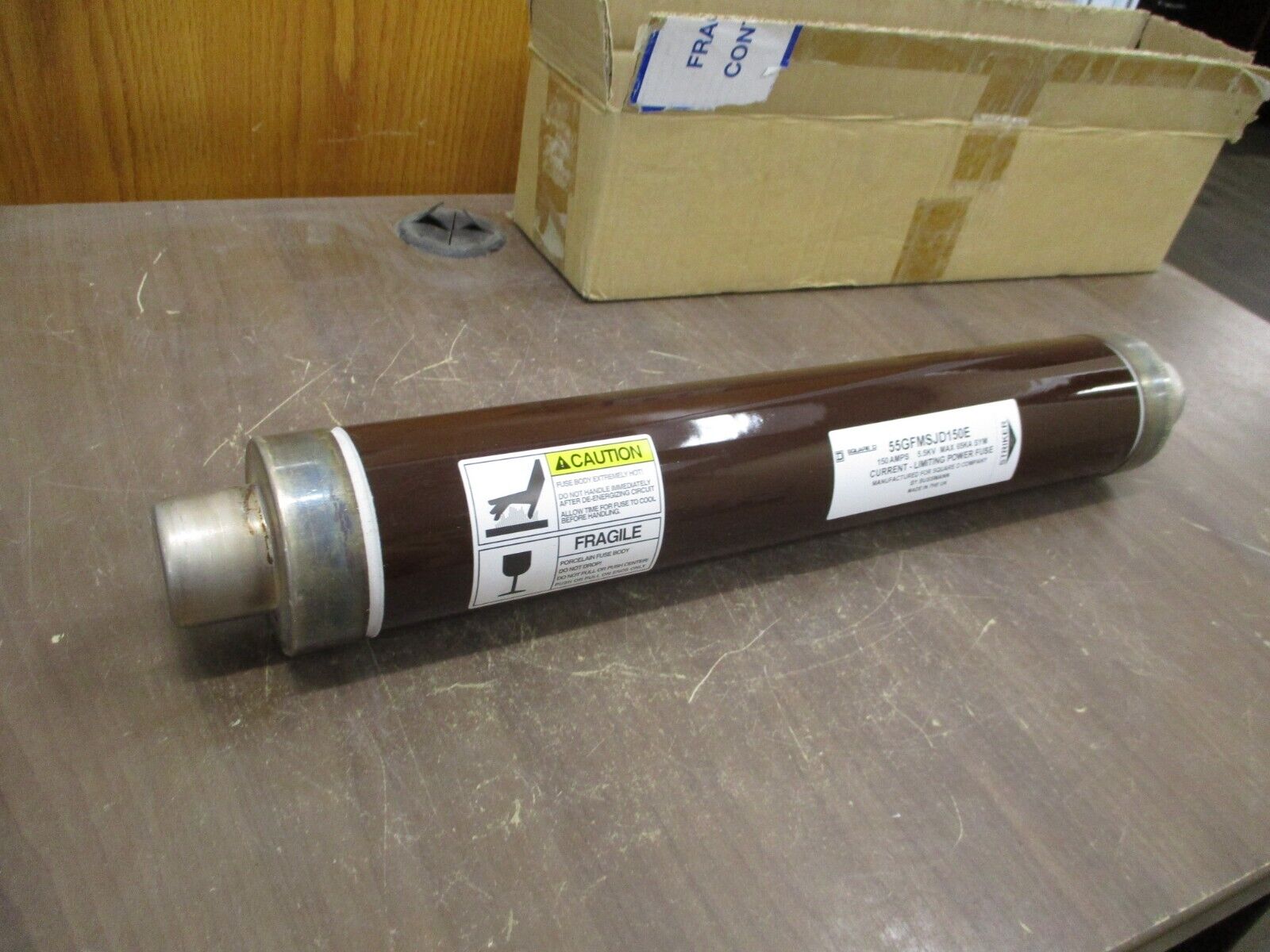 Square D Fuse 55GFMSJD150E 150A 5.5kV New Surplus