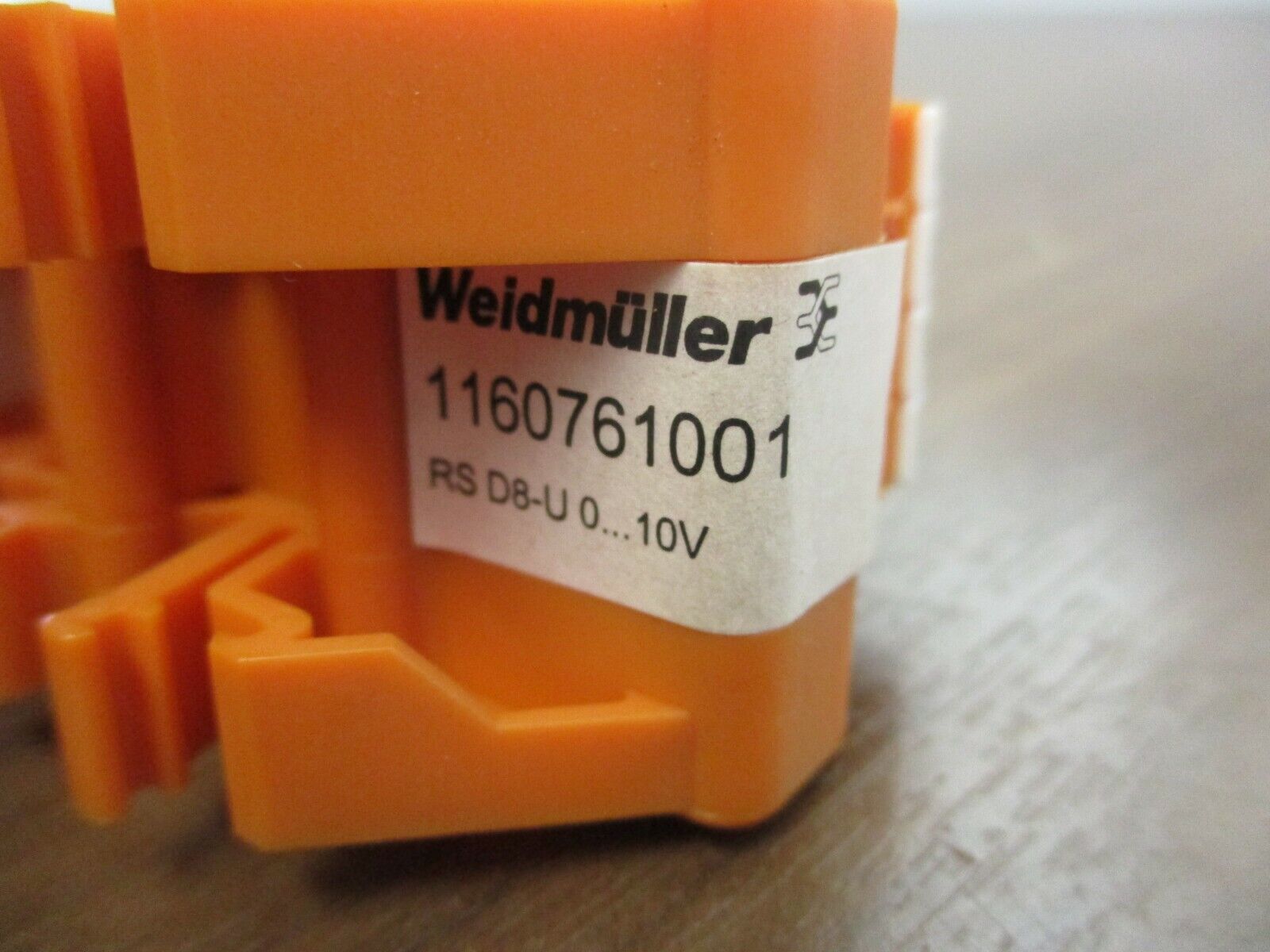 Weidmuller Converter 1160761001 RS D8-U 0-10V Used