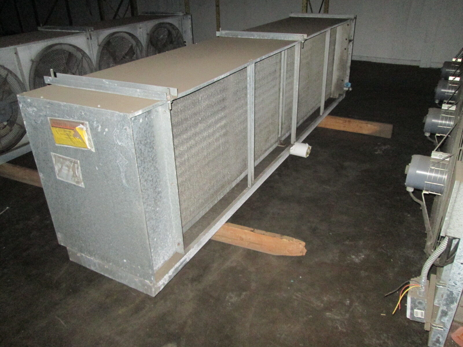 McCormack Ammonia Evaporator 74CD64CXAI-X-LEFT 4-Fan .3HP MFD: 1999 Used