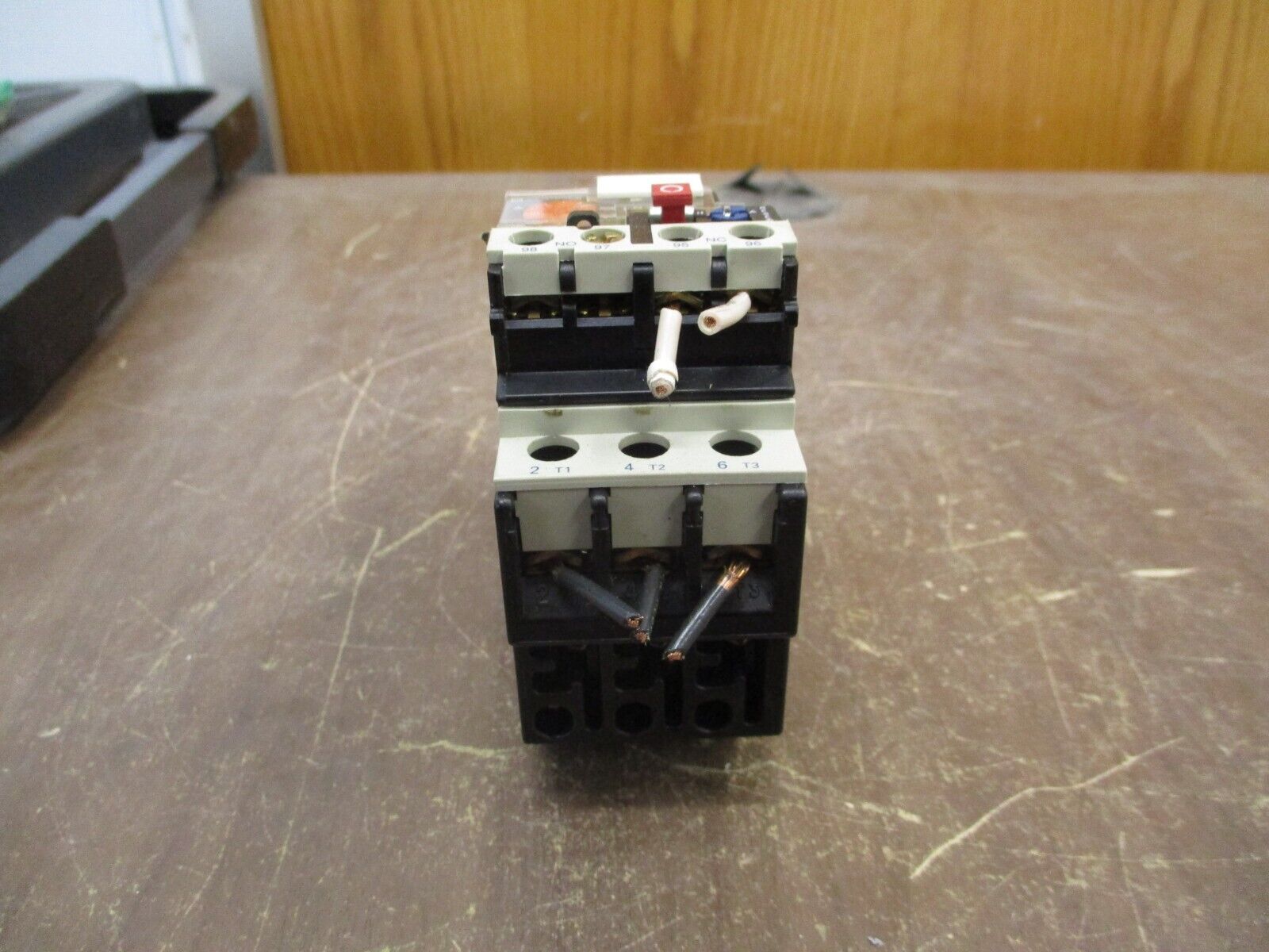 Telemeanique Starter LC1 D12 10 / LR2 D15 120V Coil Trip: 7-10A Used