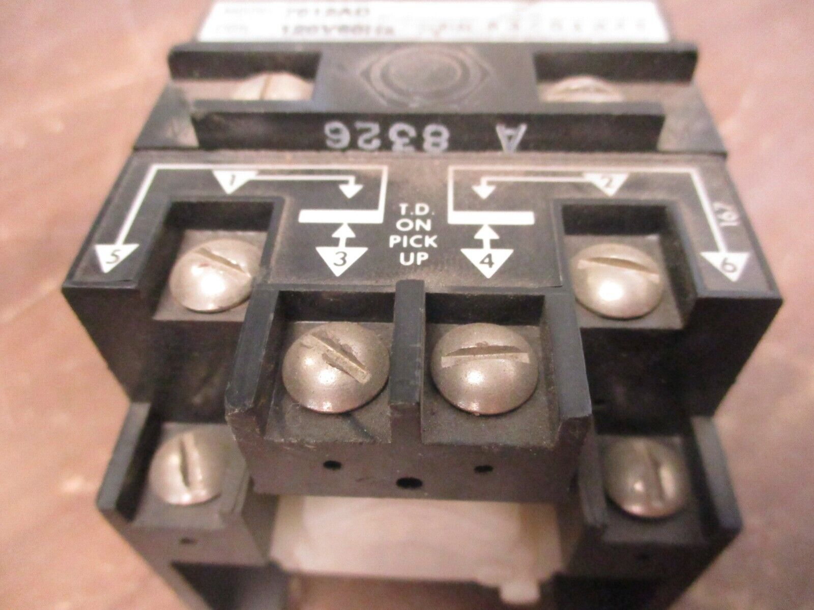 Agastat Timer 7012AD 5-50 Sec 120V Coil Used