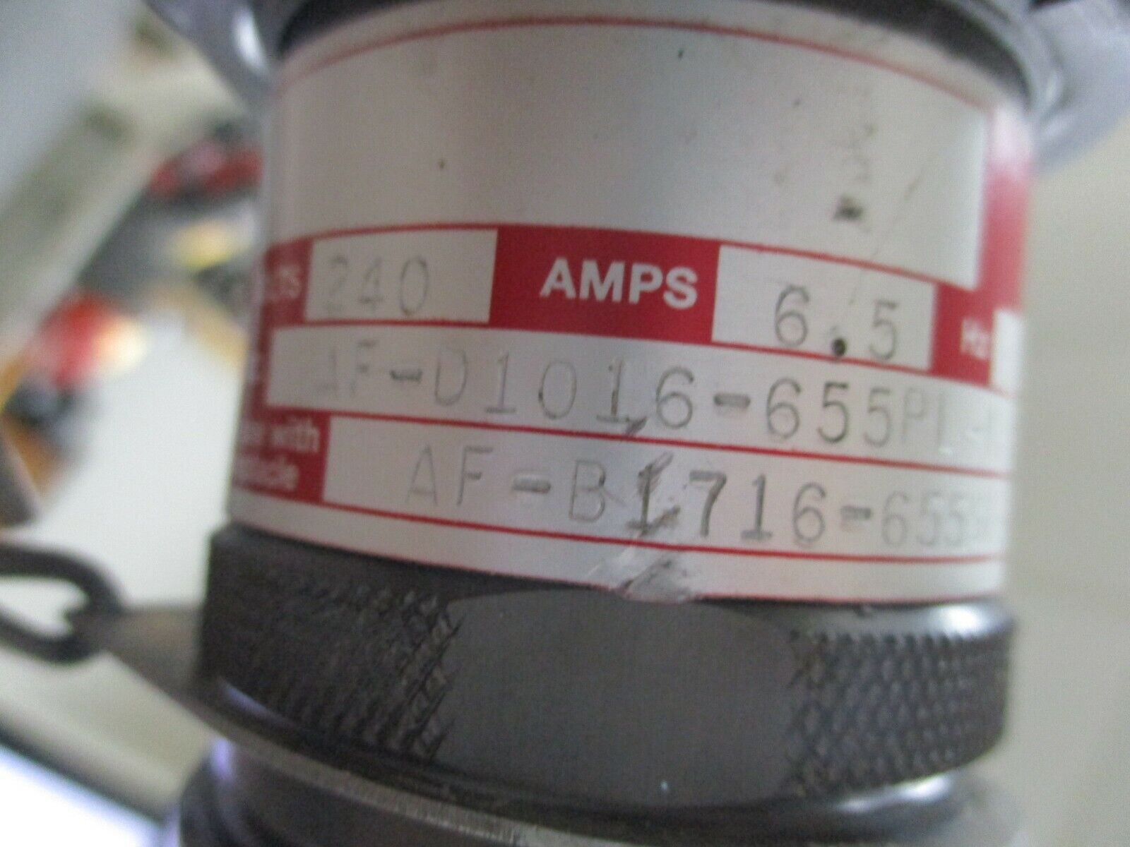 Hubbell Vantage Explosion Proof Plug & Receptacle Set 6.5A 240V 60/400Hz Used