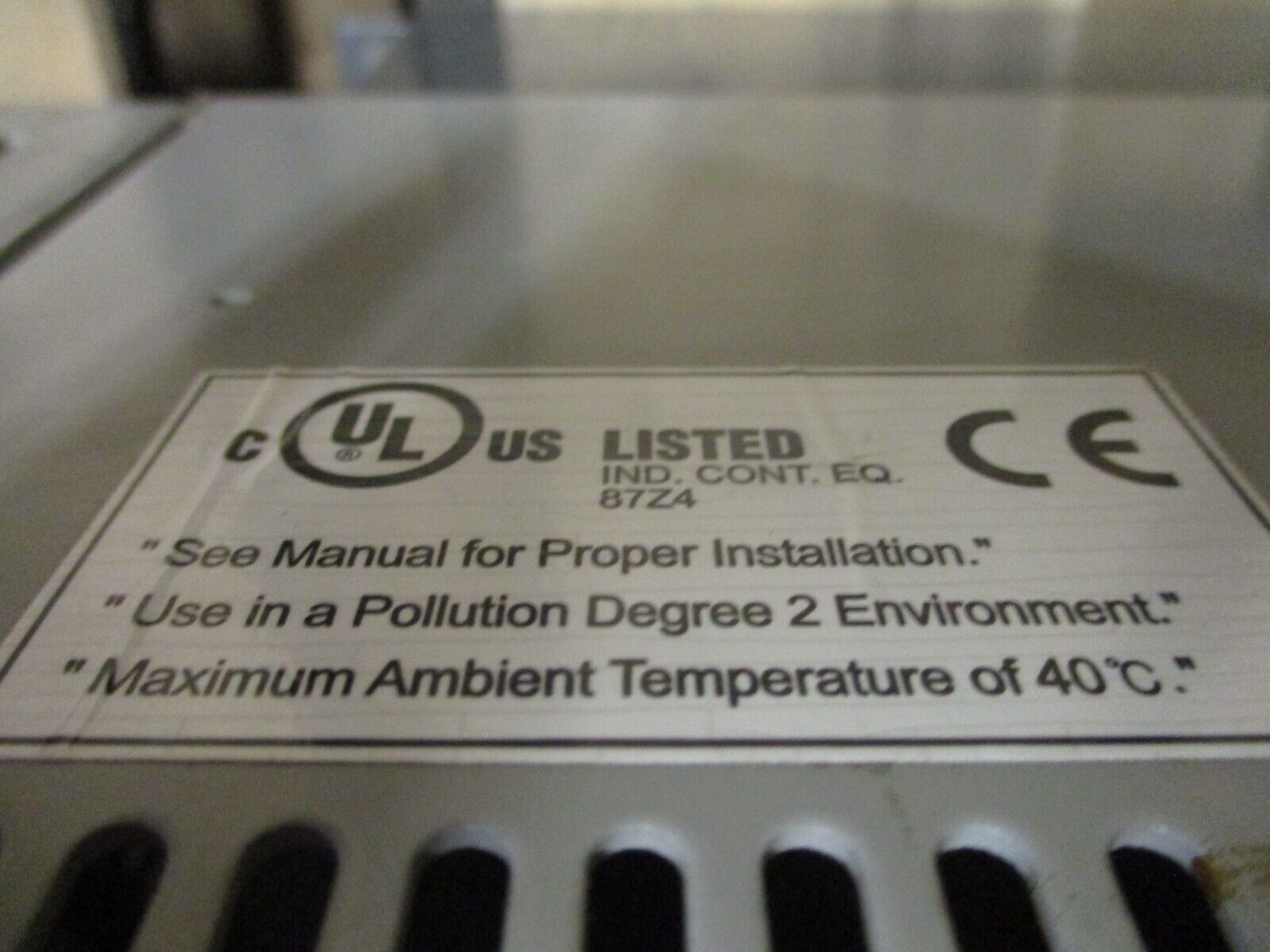 Benshaw RSi SG Series AC Drive RSi-100-SG-4B 100HP 3Ph Input: AMPS: 162