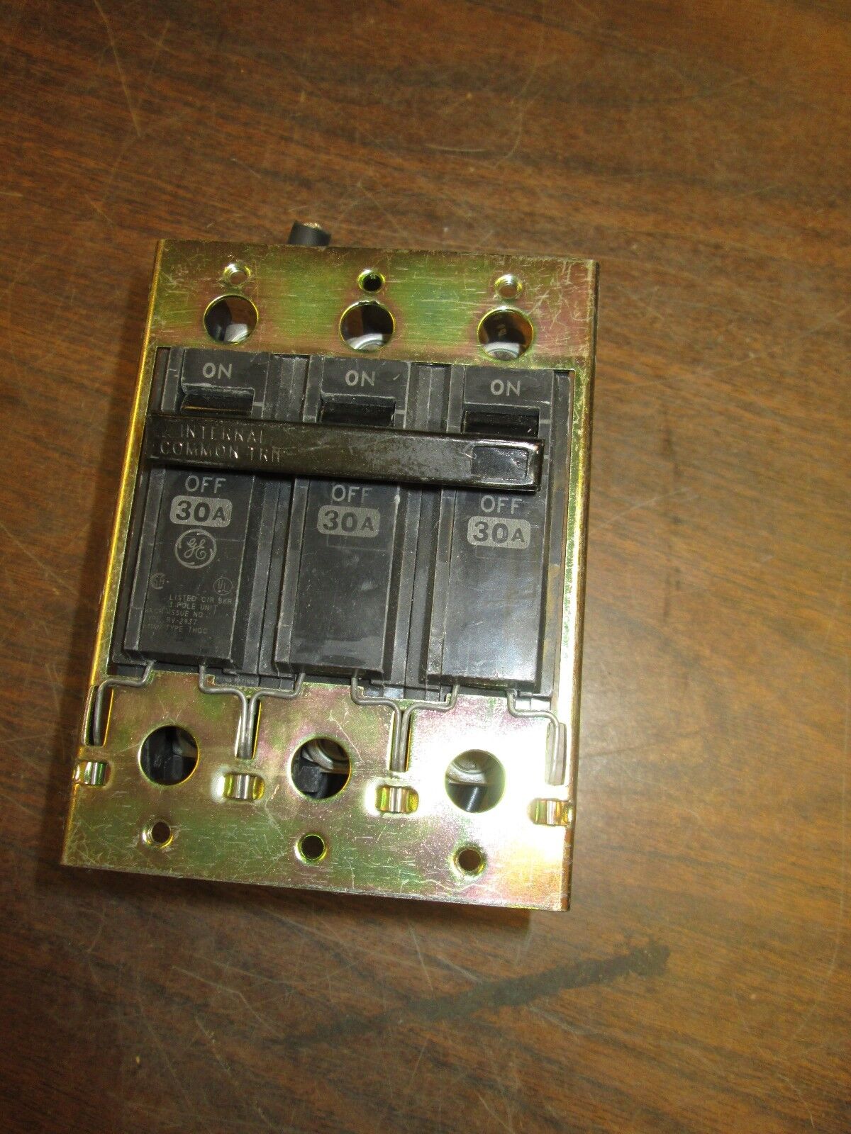 GE Circuit Breaker THQC32030WL 30A 240V 3P Used