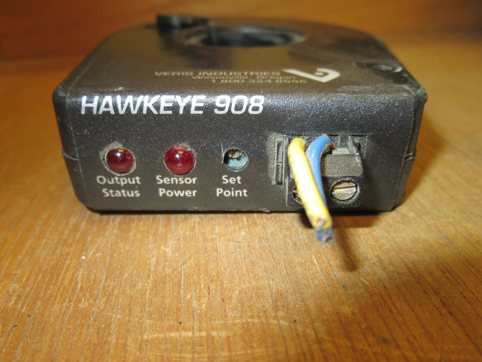 Veris Hawkeye Current Sensor 908 200A Max Output: 0.5A @ 30 VAC/DC Used