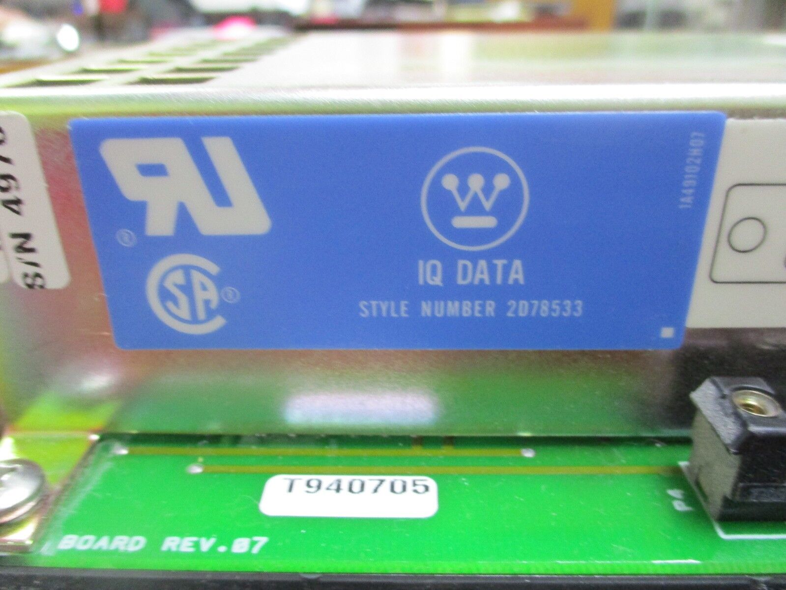 Westinghouse IQ Data Module 2D78533 120/240V Used