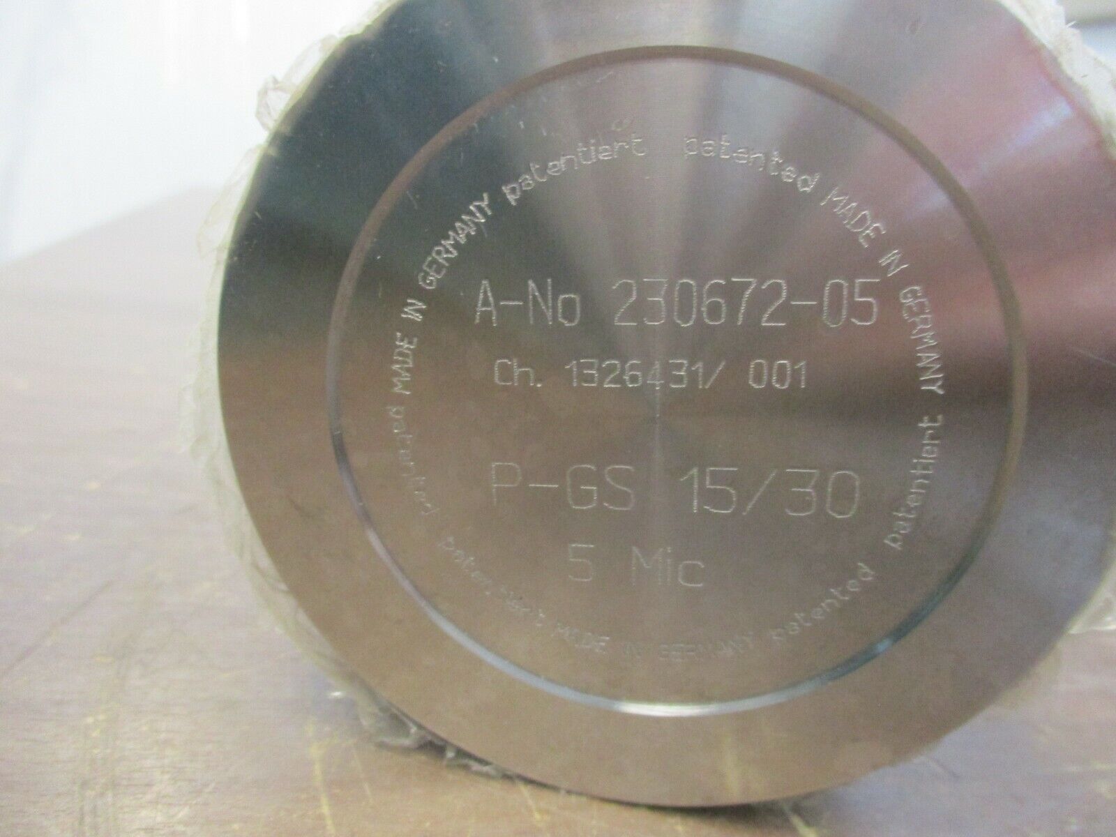 Donaldson Filter Element P-GS 15/50 5 Micron New Surplus