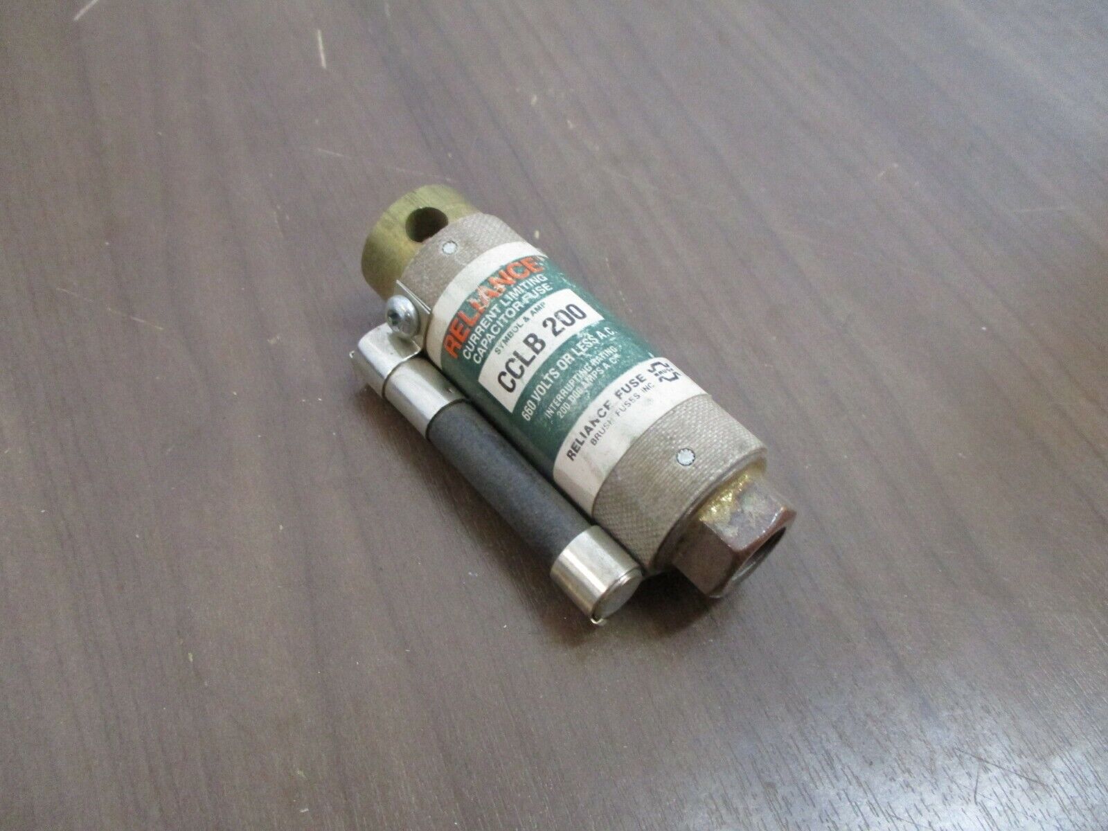 Reliance Capacitor Fuse CCLB 200 200A 660V Used