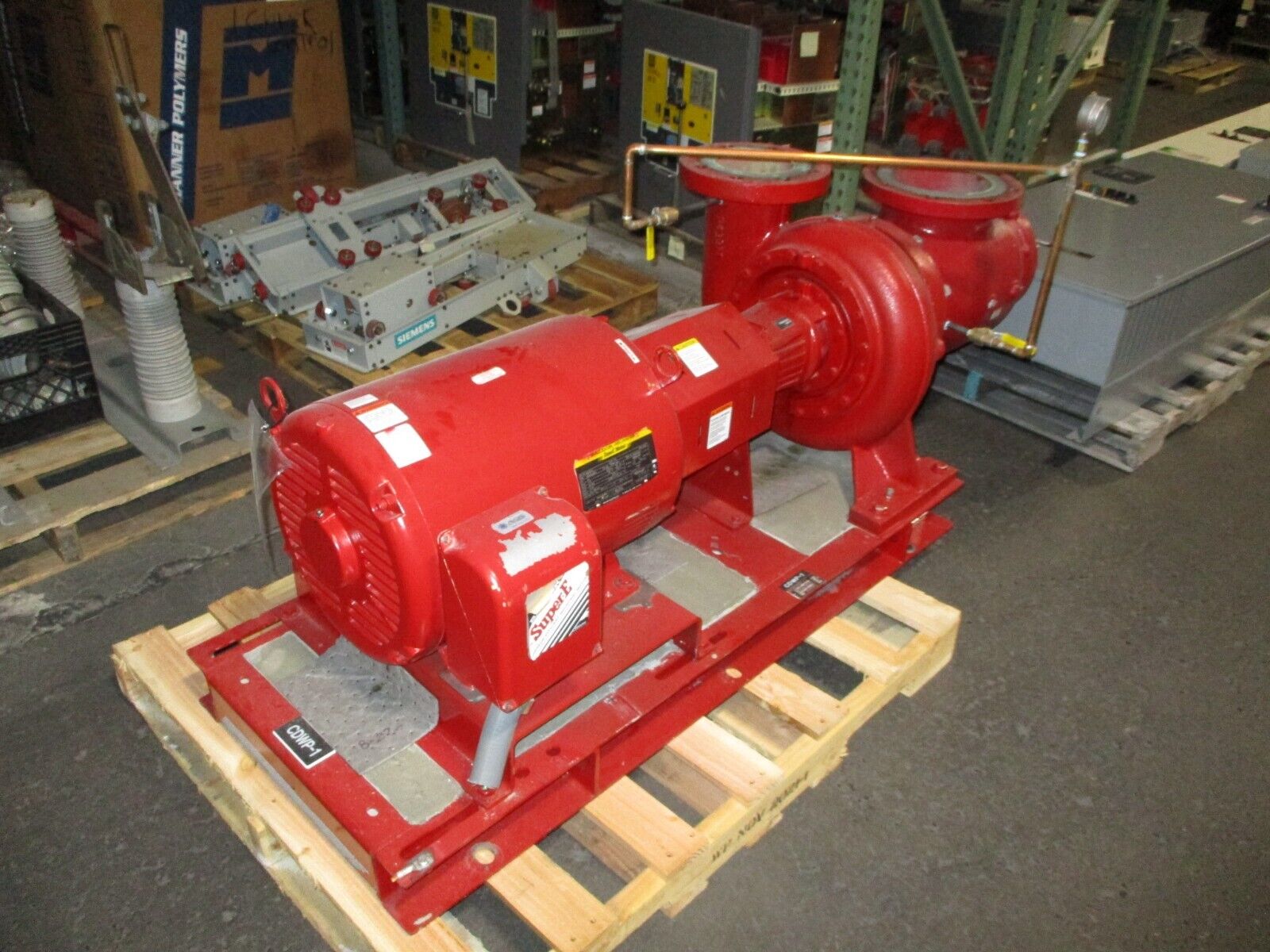 Bell & Gossett Pump e-1510 SSFSIC 10.125 6E 50HP 1800RPM 1350GPM 85FT Head Used