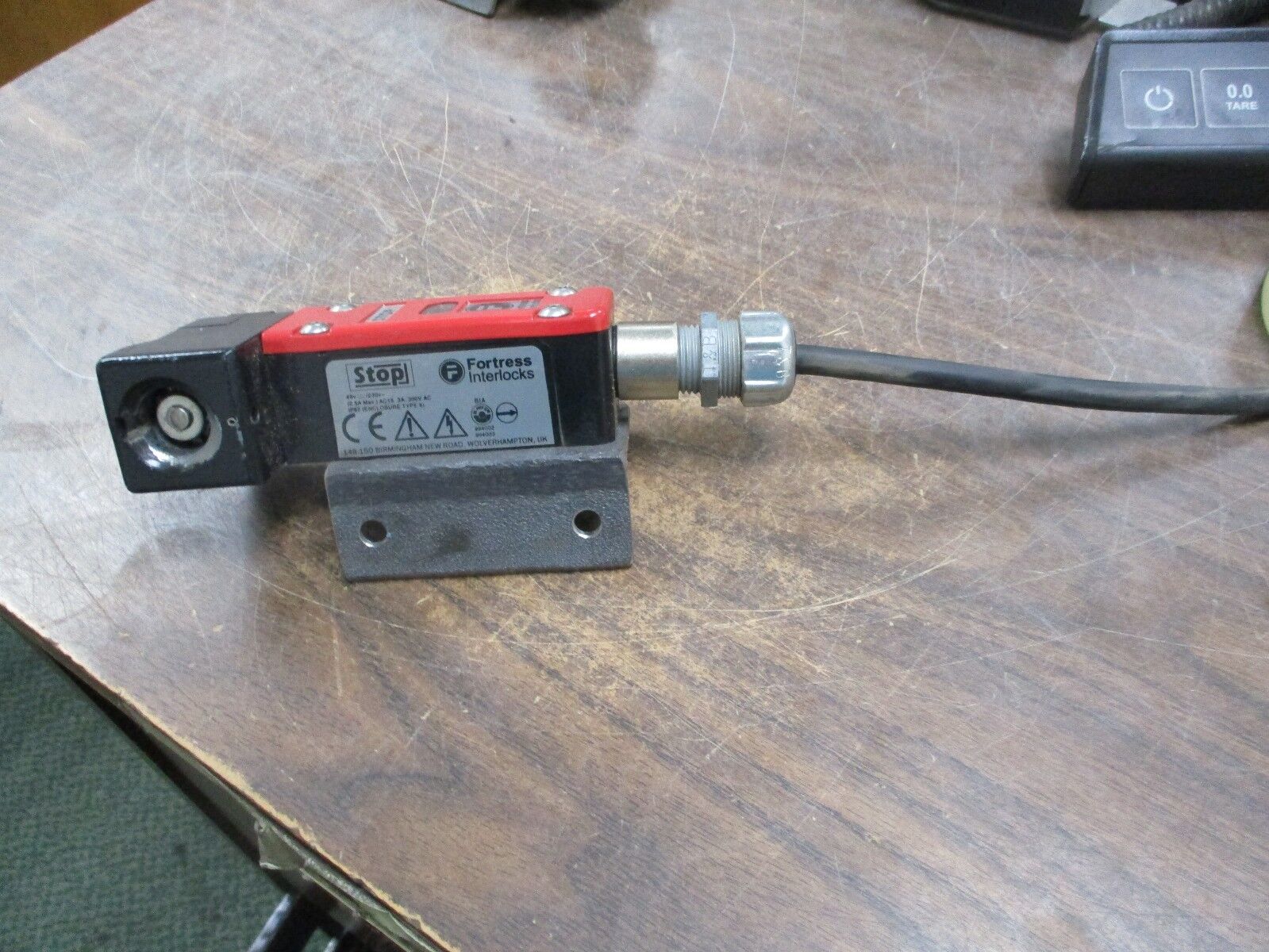 Fortress Interlock Stop Safety Switch Type 6 Enclosure 48/230V Used