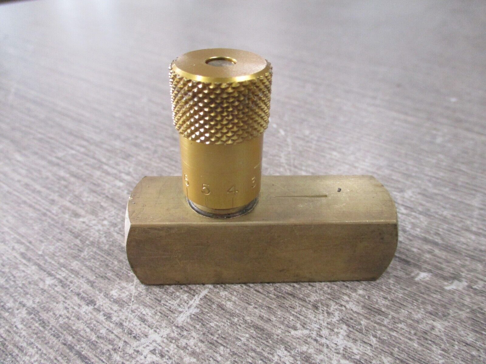 Deltrol Easy Read Flow Control Valve EF 20 B Used