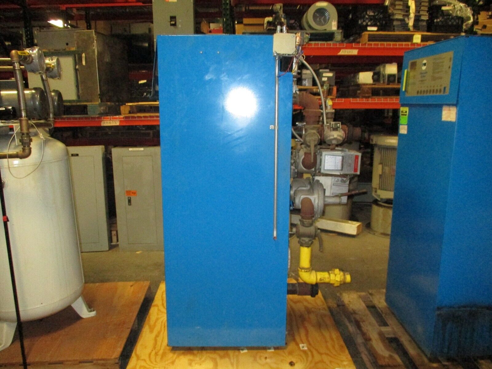 P-K Thermific Boiler N-1900-2 1,900,000 BTU Natural Gas 120V 1Ph 60Hz 12A Used