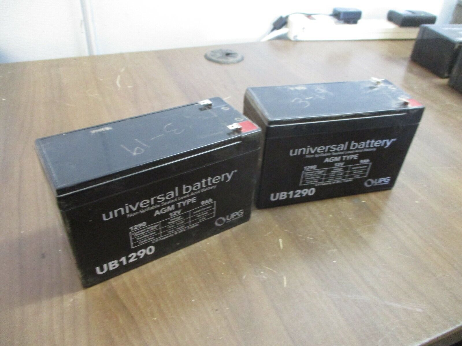 UPG AGM Type Universal Battery UB1290 Non-Spillable Sealed Lead-Acid Battery 12V