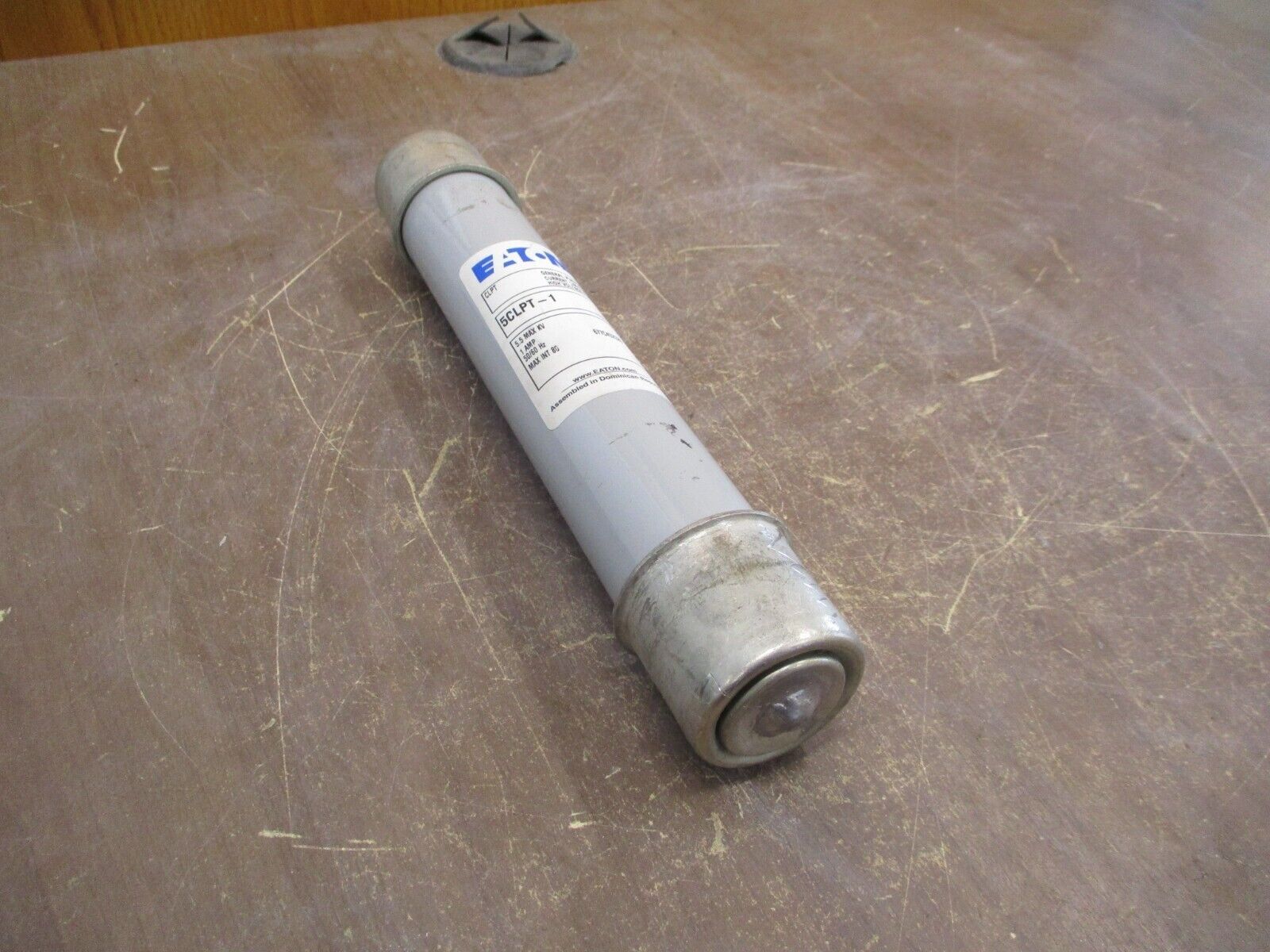 Eaton Fuse 5CLPT-1 1A 5.5kV Style #: 677C452G26 Used