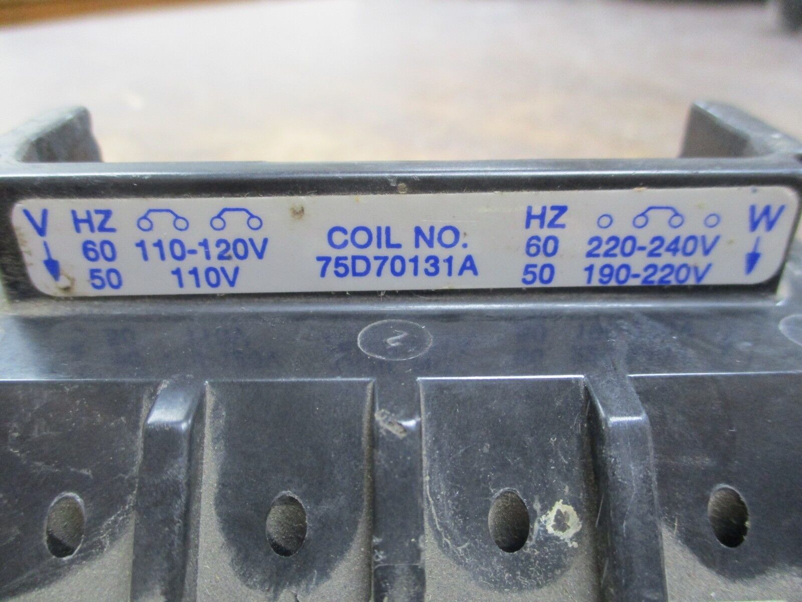 Furnas Dual Voltage Coil 75D70131A 110-120V/220-240V@60Hz 110V/190-220V@50Hz