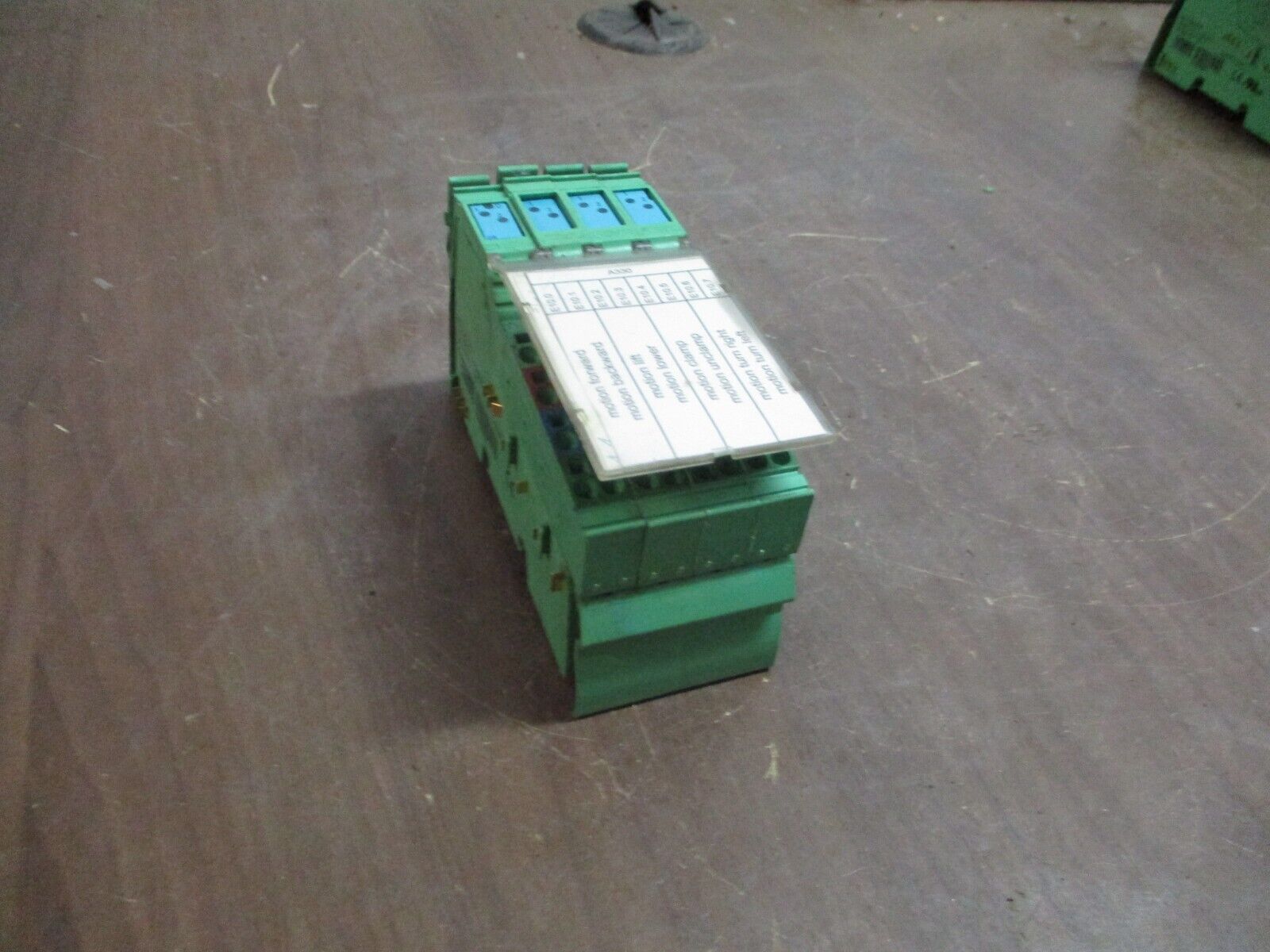 Phoenix Contact IBIL24DI8 Interbus Coupler 2726227 HW: 02 w/ Terminal Cover Used