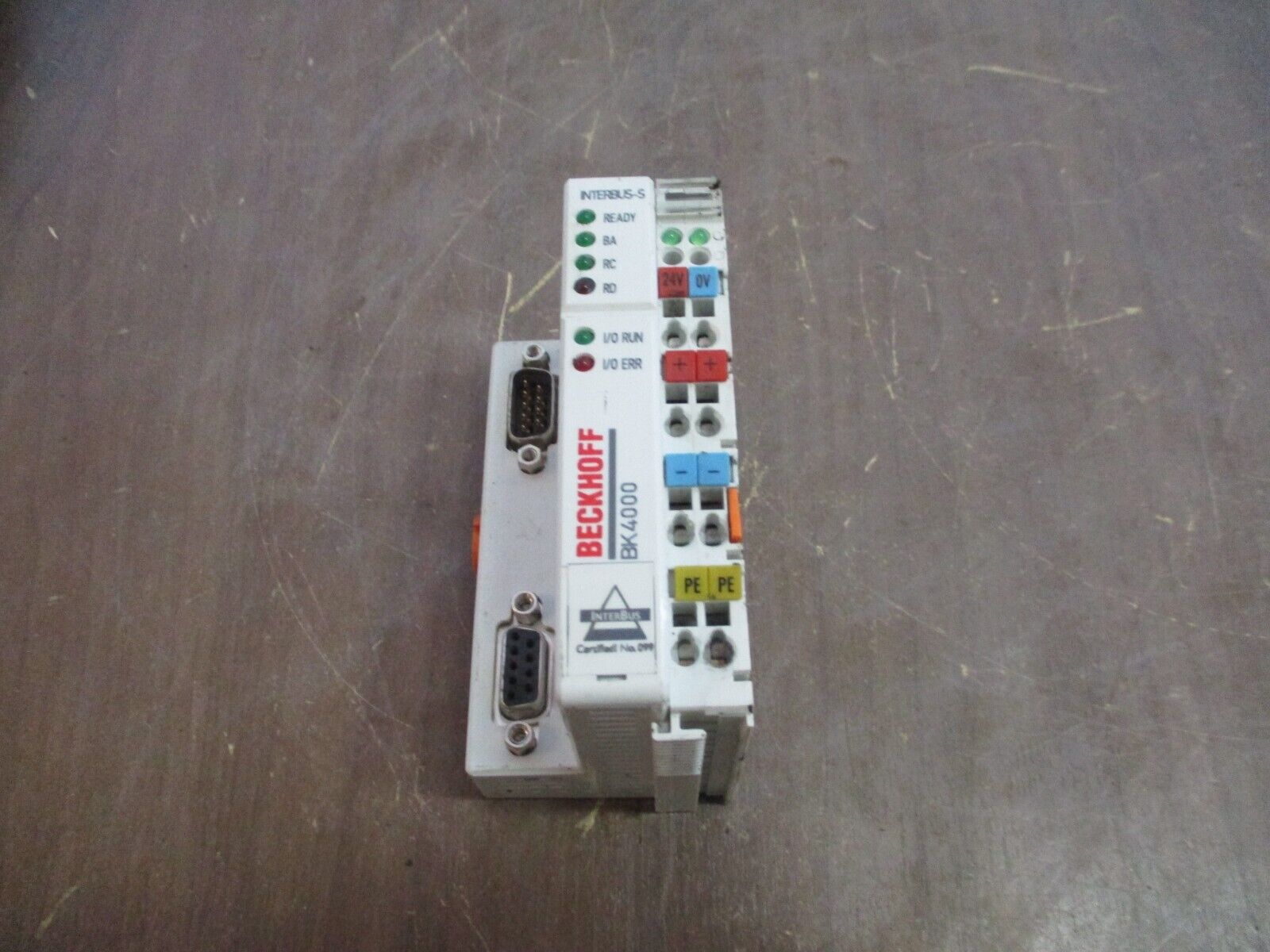 Beckhoff Interbus Coupler BK4000 24VDC 500kBaud Used