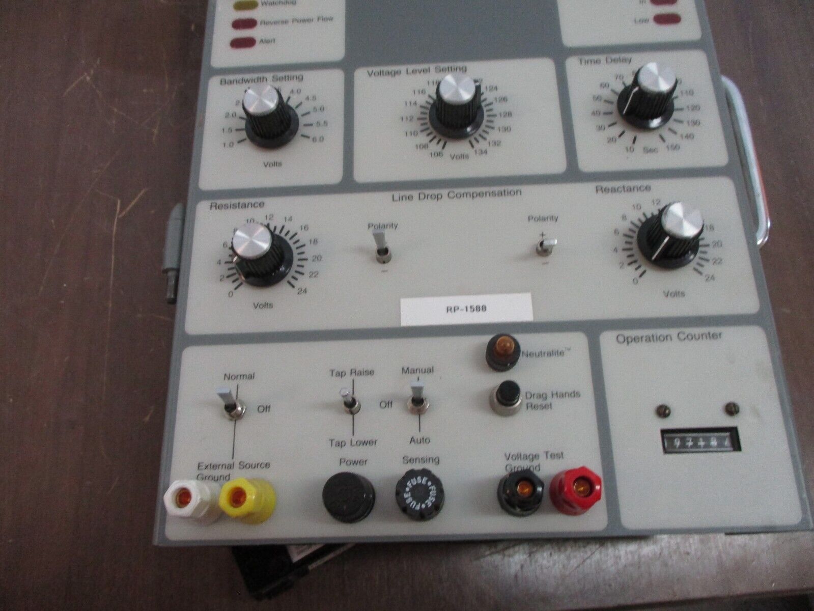 Siemens Accu/Stat Voltage Regulator Control Panel MJ-3A Used