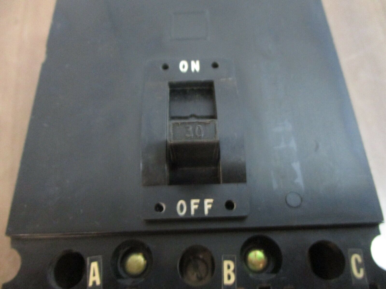 Square D I-Line Circuit Breaker FA-34030 30A 600V 3P Used