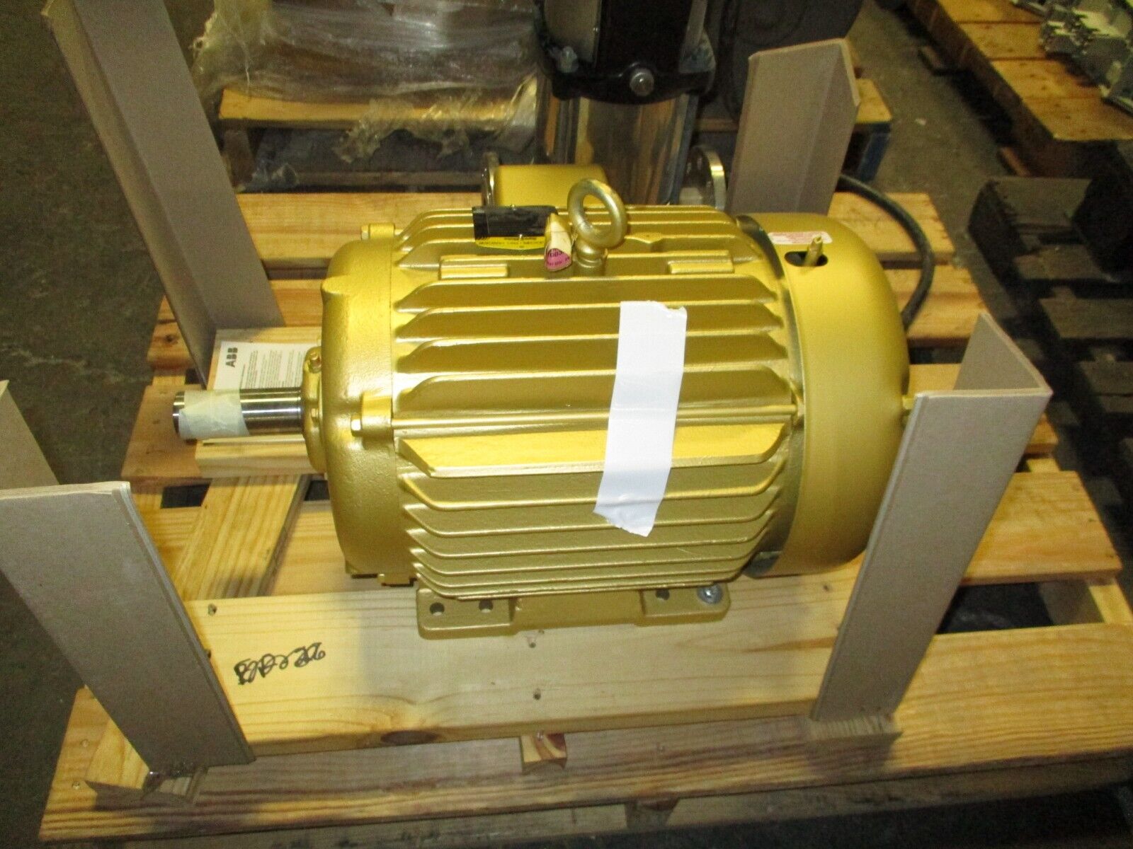 Baldor Motor EM4106T 20HP 3600RPM 230/460V 46/23A 3Ph 60Hz New Surplus