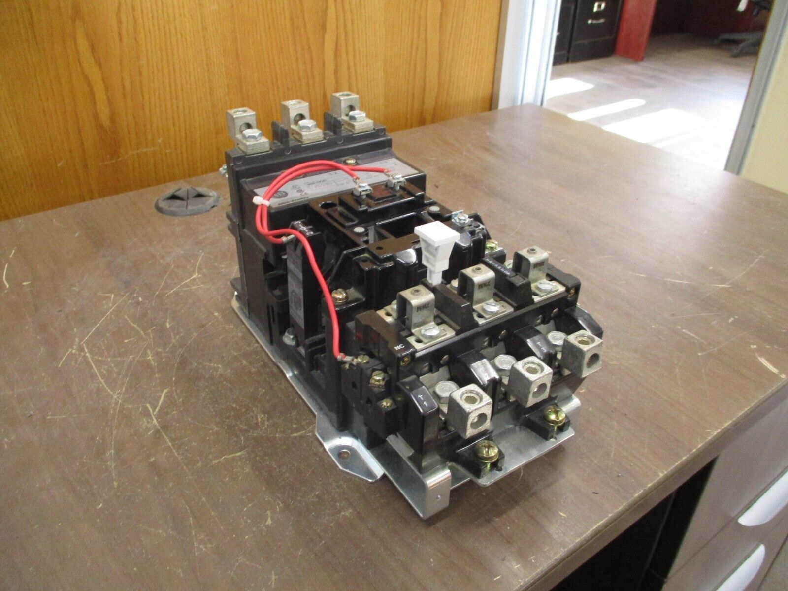 Allen-Bradley Size 3 Starter 509-DOD Ser. A 120V Coil 90A 600V Used