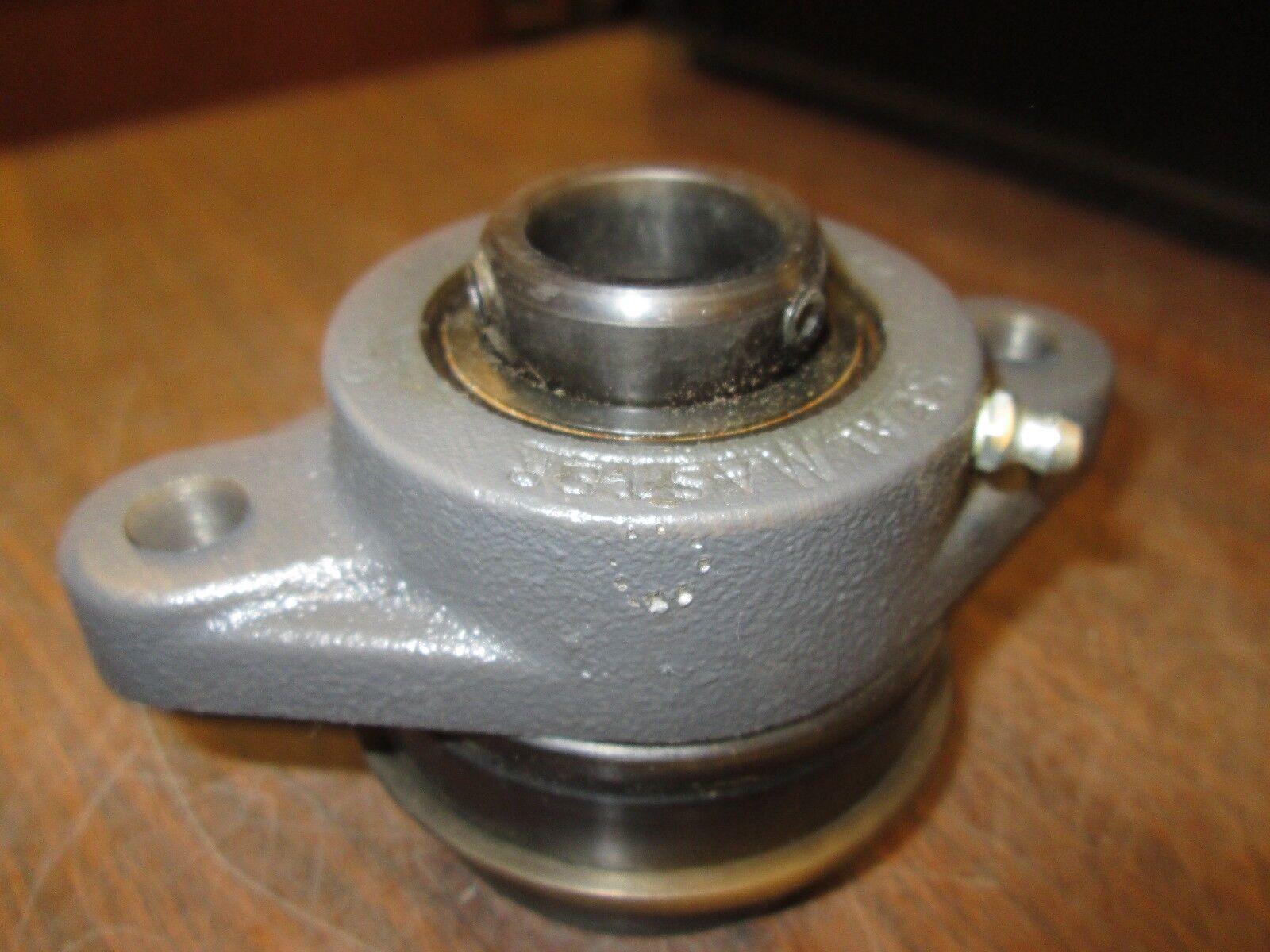 Sealmaster Flange Bearing w/ Insert SFT-16 / ER-22T Mounted 2-Bolt Used