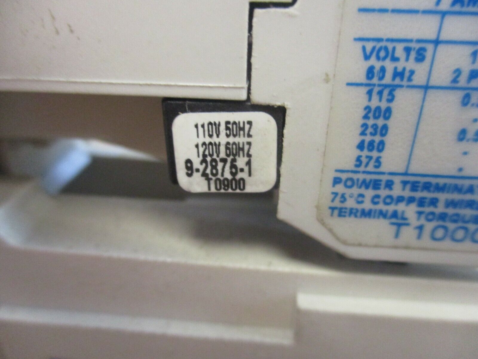 Cutler-Hammer Starter AE16ANS0/C306DN3 120V Coil w/ Aux Contact Block Used