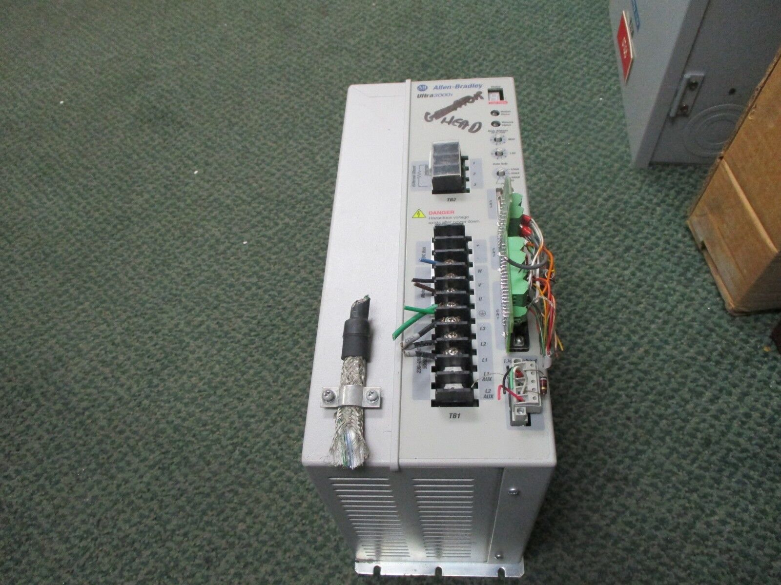 Allen-Bradley Ultra 3000i Servo Drive 2098-D5D-HVO30X-DN Ser. B F/W Rev: 1.53