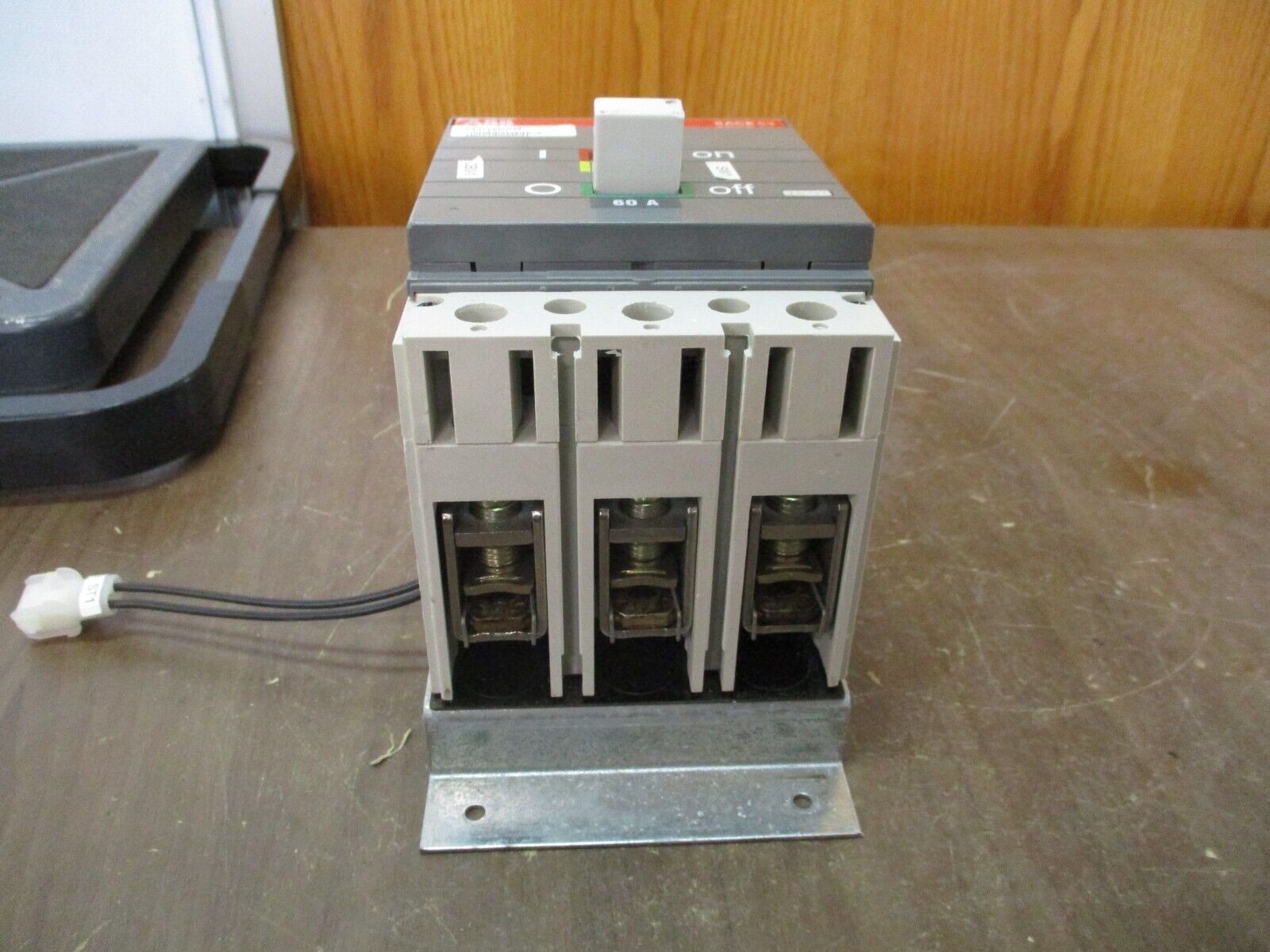 ABB Sace S3 Circuit Breaker S3N 60A 600V 3P w/ Mounting Bracket Used