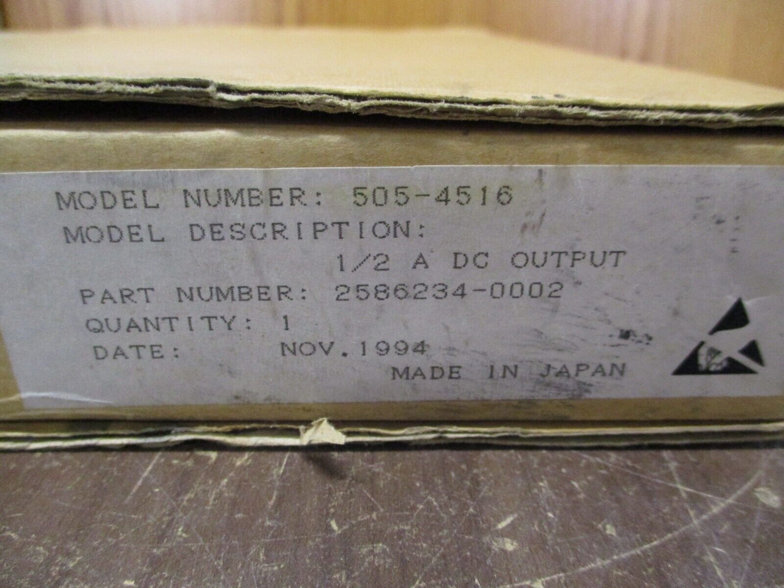 Siemens 505-4516 DC Output Module 2586234-0002 1/2A New Surplus