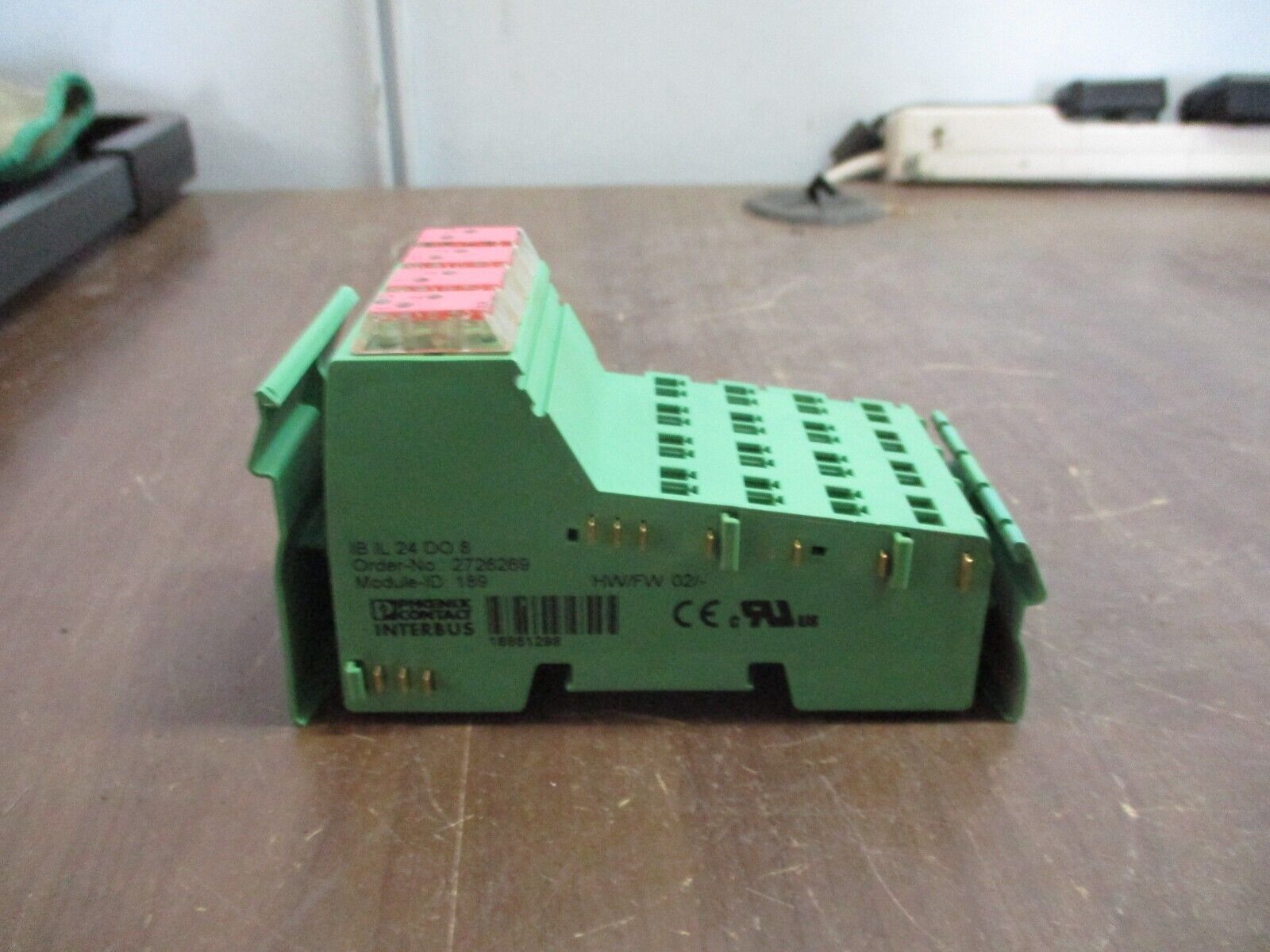 Phoenix Contact IB IL24 DO 8 Interbus 2726269 Used