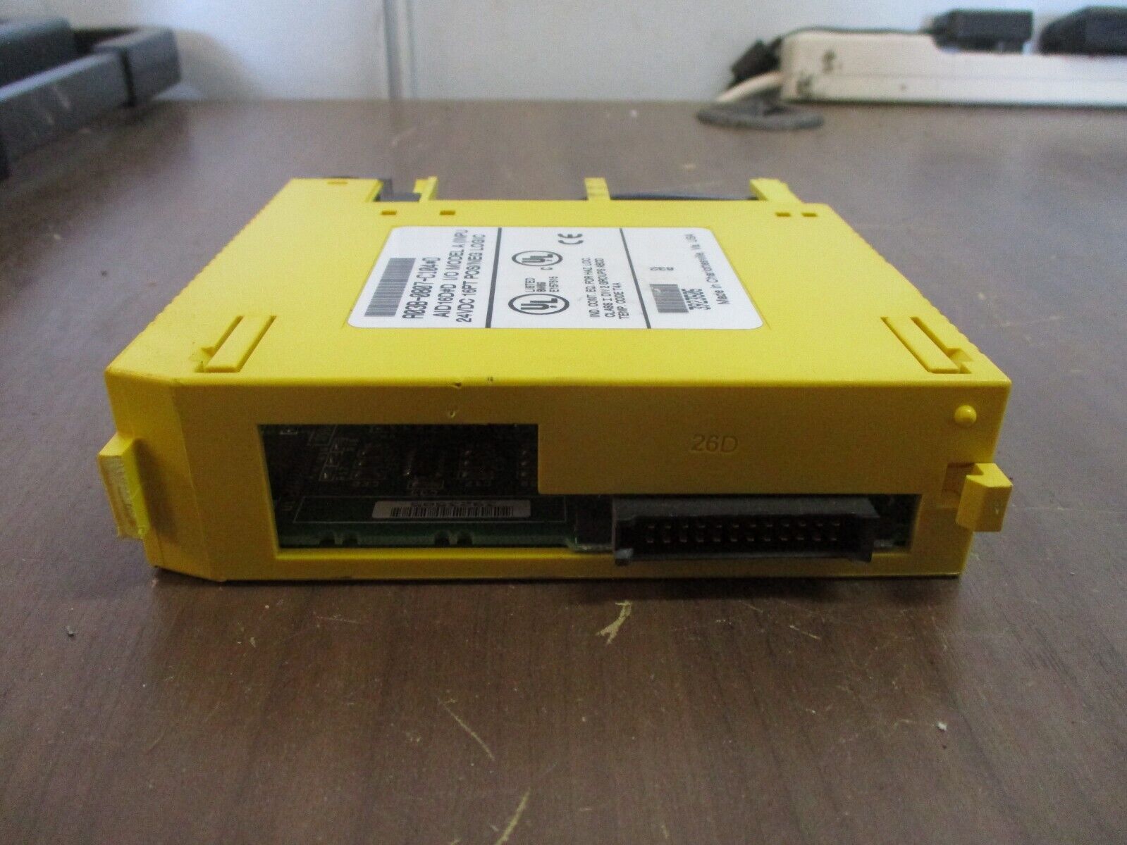Fanuc AID16D#D I/O Module A03B-0807-C104*D Model A 24VDC 16PT Pos/Neg Logic Used
