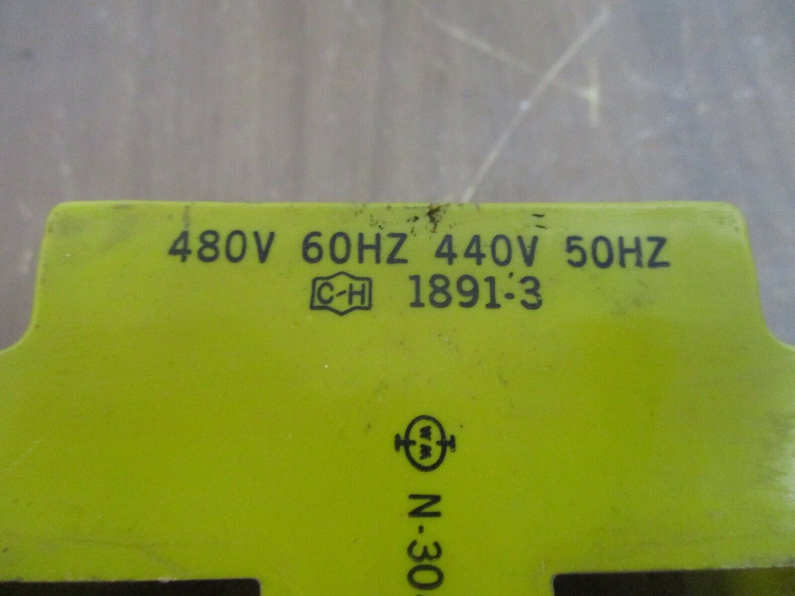 Cutler-Hammer Magnetic Coil 1891-3 480V@60Hz 440V@50Hz Used