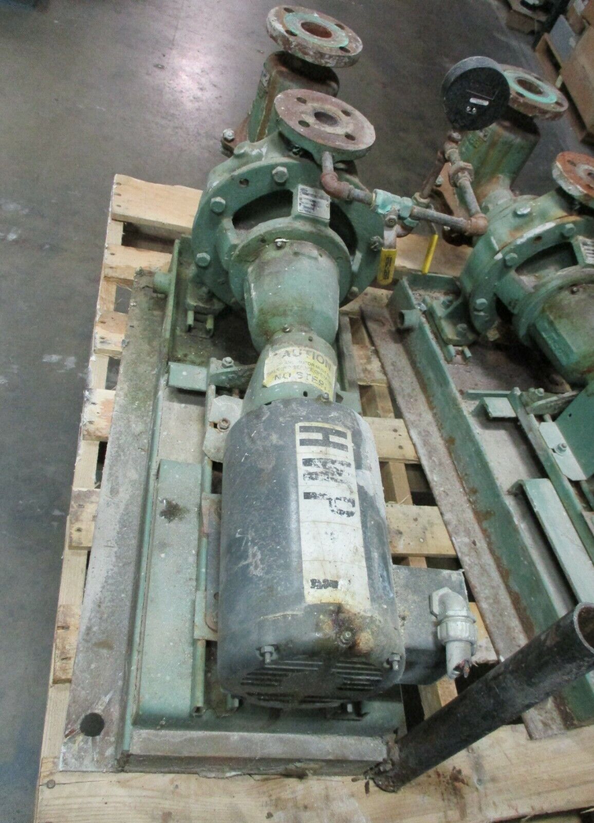 Taco Pump FE1208E2C1E2L0A 2HP 1750RPM 55ft Head 48GPM Used