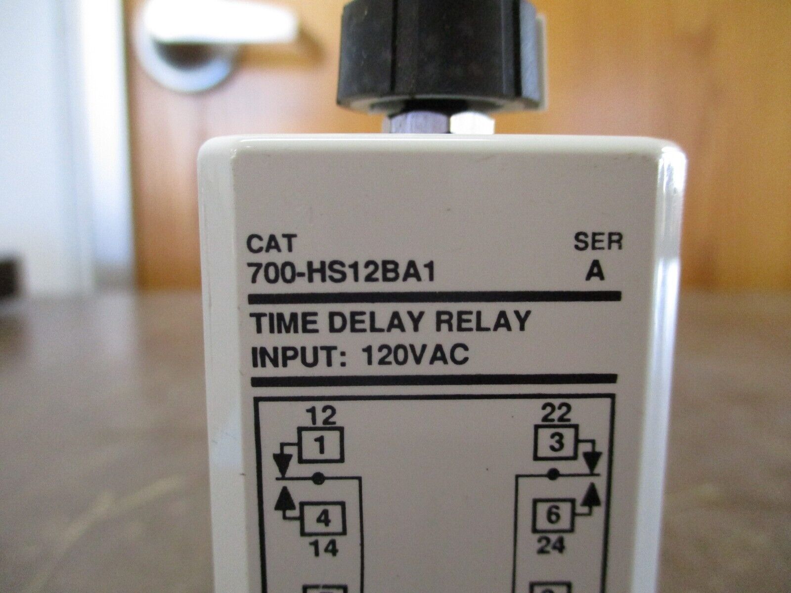 Allen-Bradley Time Delay Relay 700-HS12BA1 Ser. A 120VAC Range: 1.0-180s Used