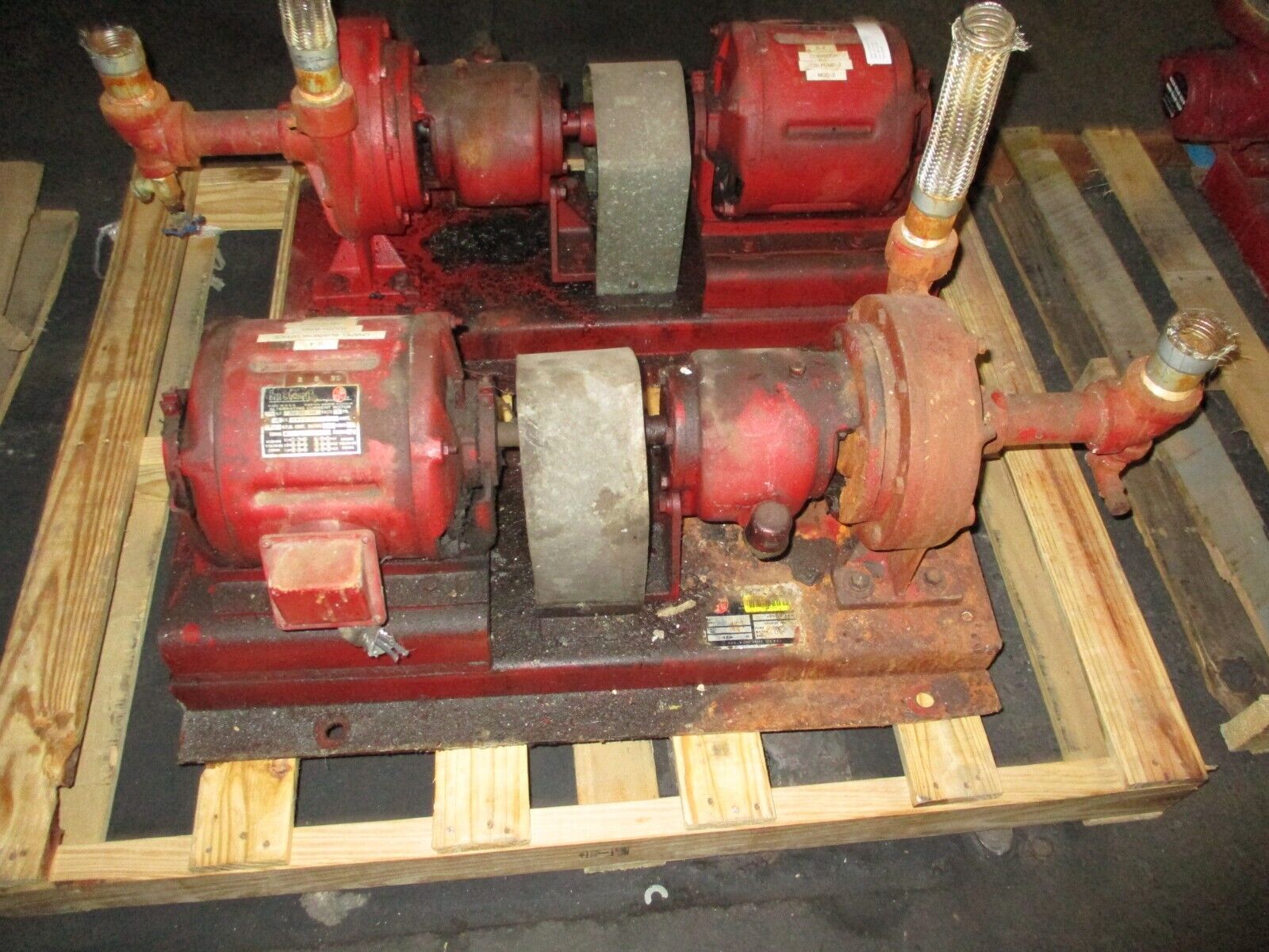 Bell & Gossett Pump 1-1/4AB 6-3/4BF 1.5HP 1750RPM 53GPM 40ft Head Used