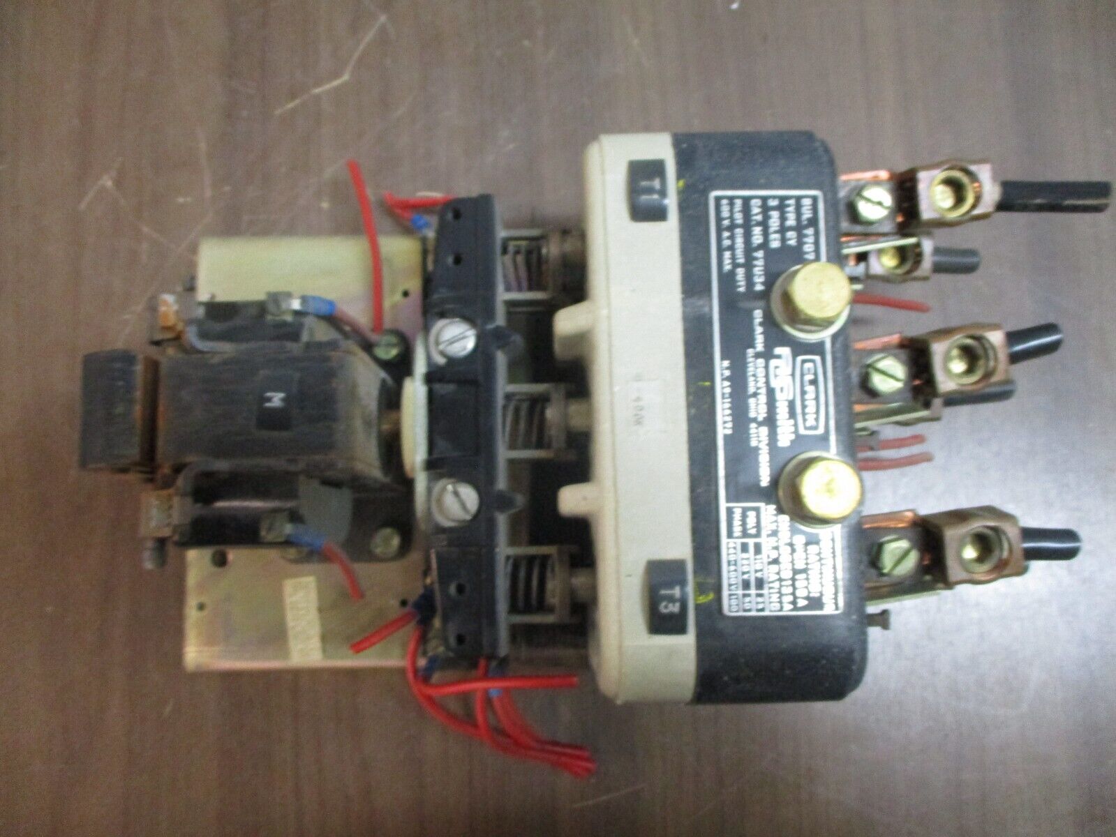 Clark / AO Smith Contactor 77U34 150A 600V 3P Used