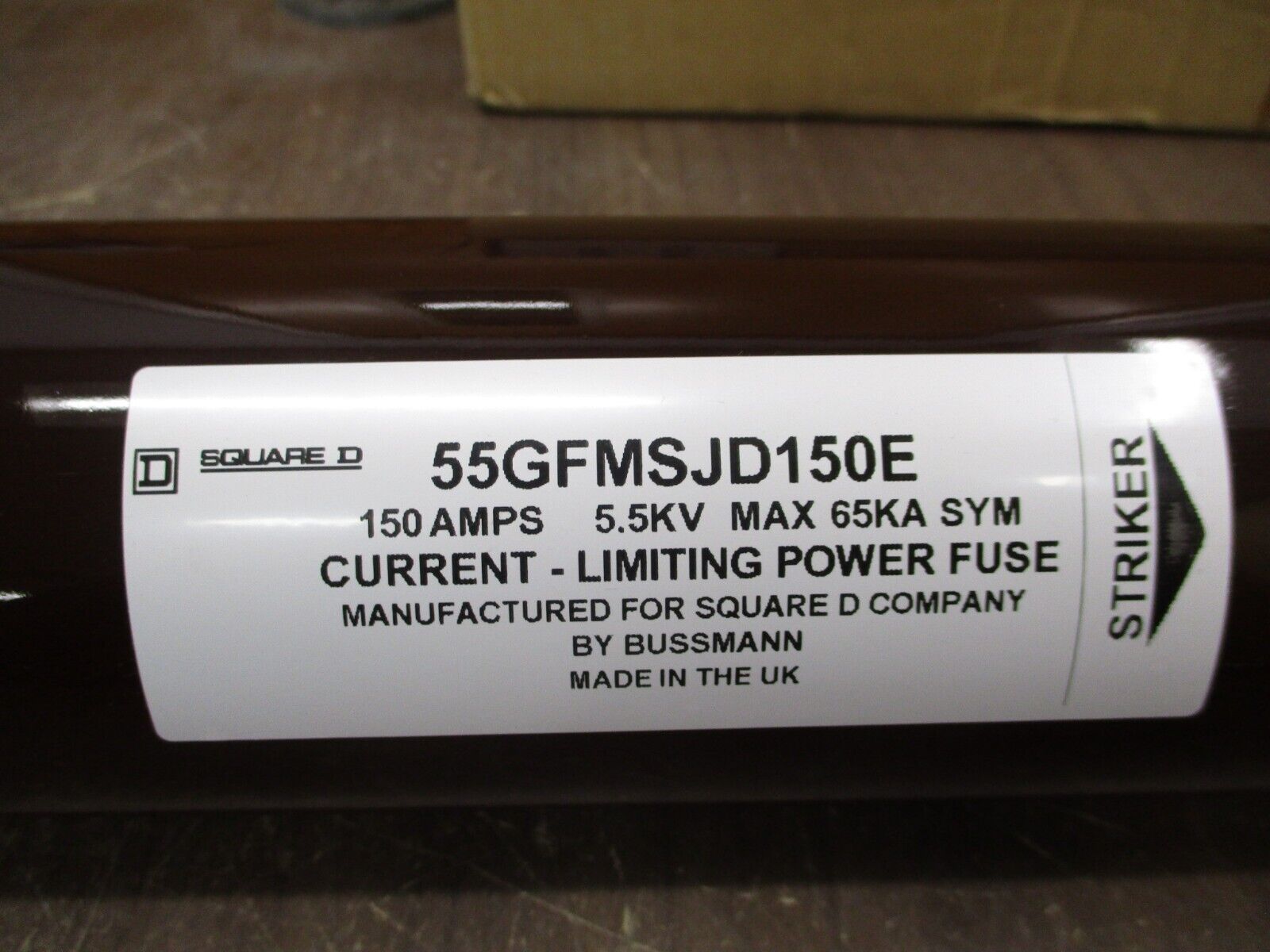 Square D Fuse 55GFMSJD150E 150A 5.5kV New Surplus