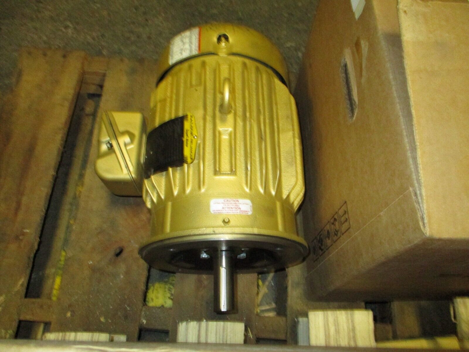 Baldor Motor CEM3665T 5HP 1800RPM 230/460V 13.2/6.6A 3Ph 60Hz Used