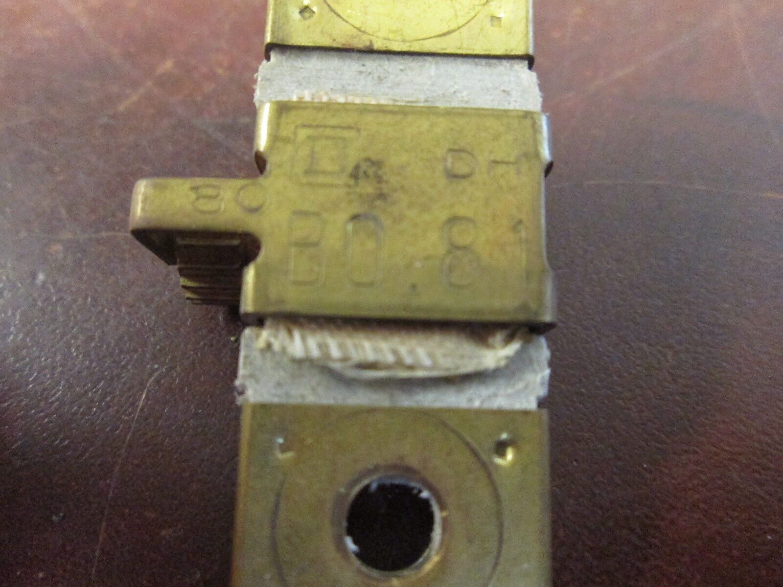 Square D Overload Relay Thermal Unit B0.81 *Set of 3* New Surplus