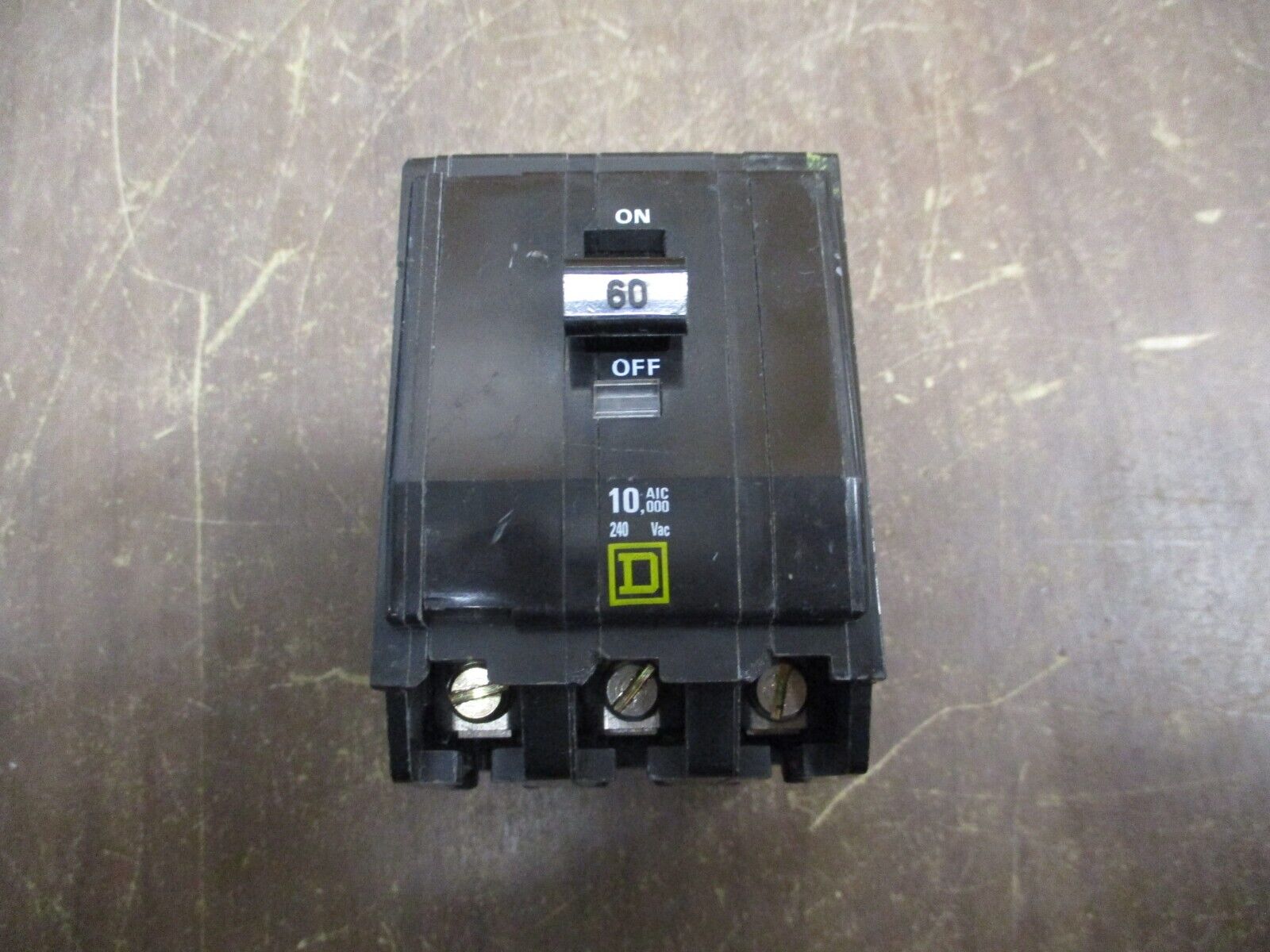 Square D Circuit Breaker QOB360 60A 240V 3P Used