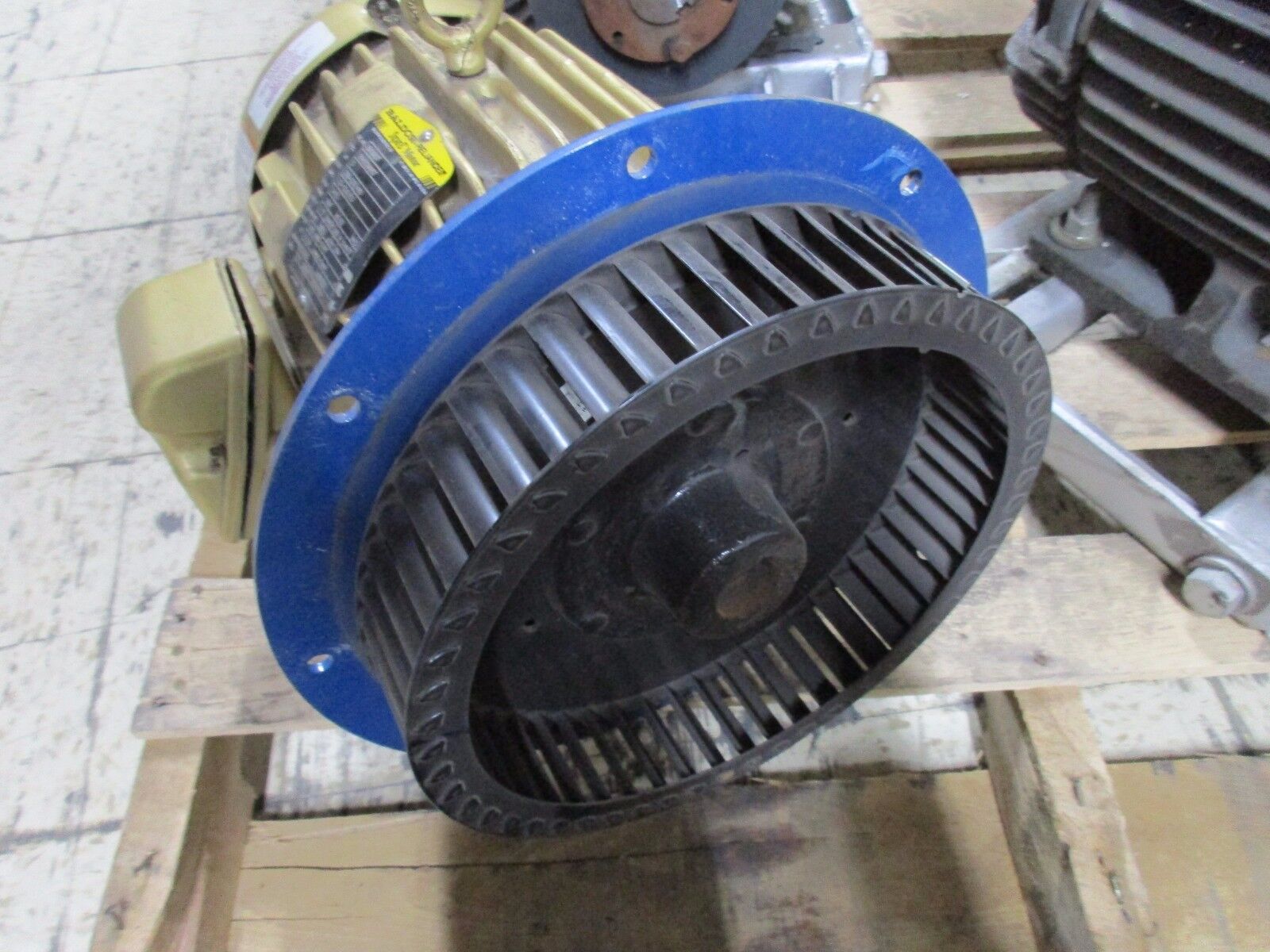 Baldor Reliance Super-E Motor EM3663T 5HP 3475RPM 208-230/460V 184T Frame Used