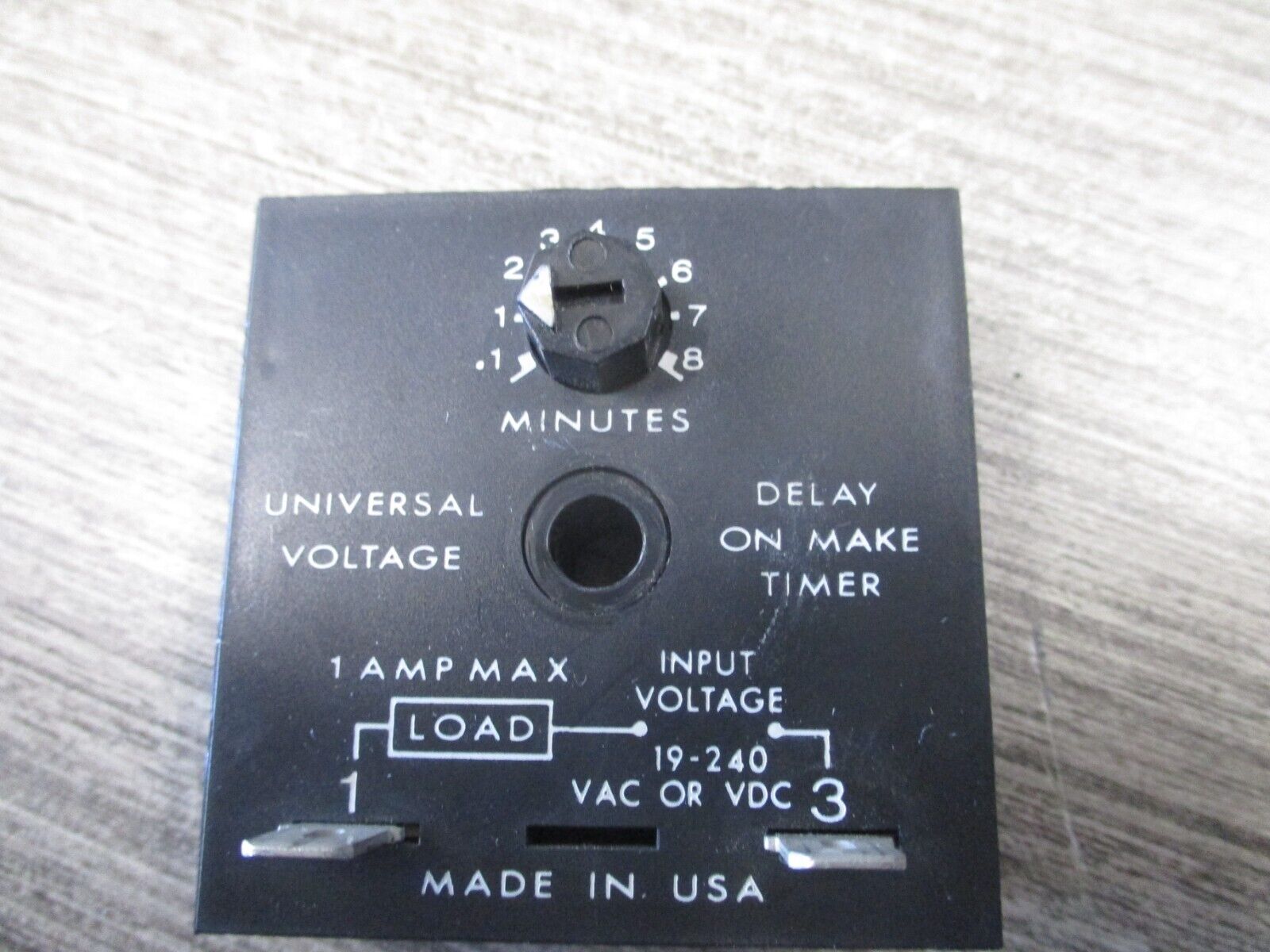 SSAC Solid State Timer TMV8000 Time Delay : 10A Inrush 1A Used