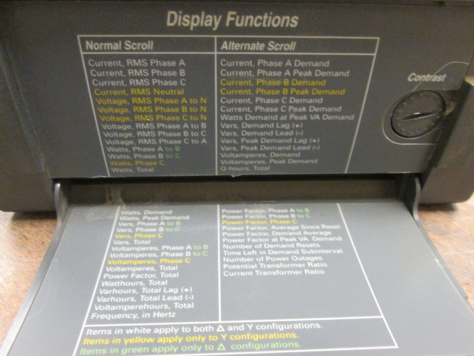 GE Power Leader EPM PLE3ESDG02 277V 50/60Hz 10A Used