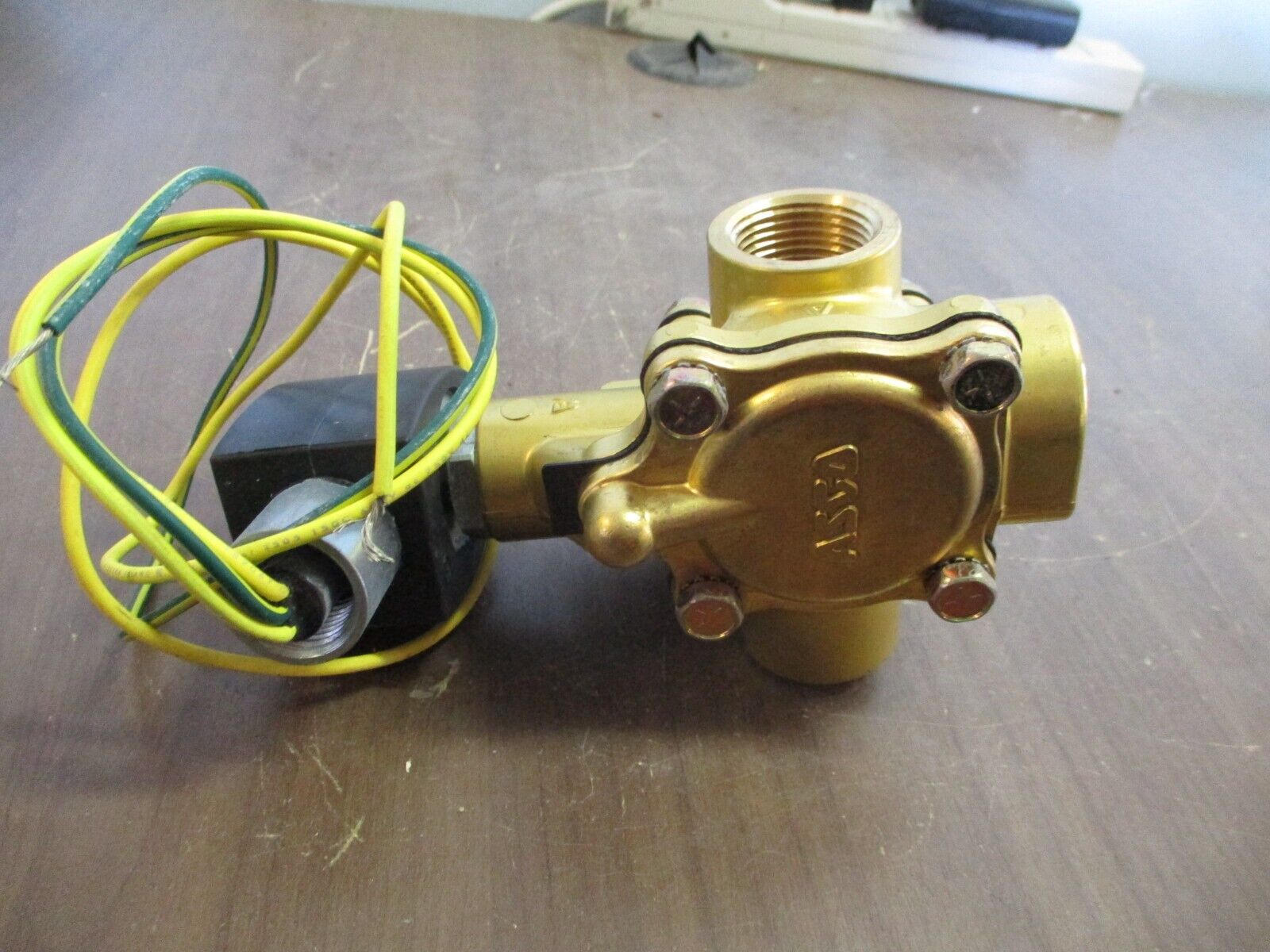 Asco Red Hat Solenoid Valve EFHC8316G076 125VDC Coil New Surplus
