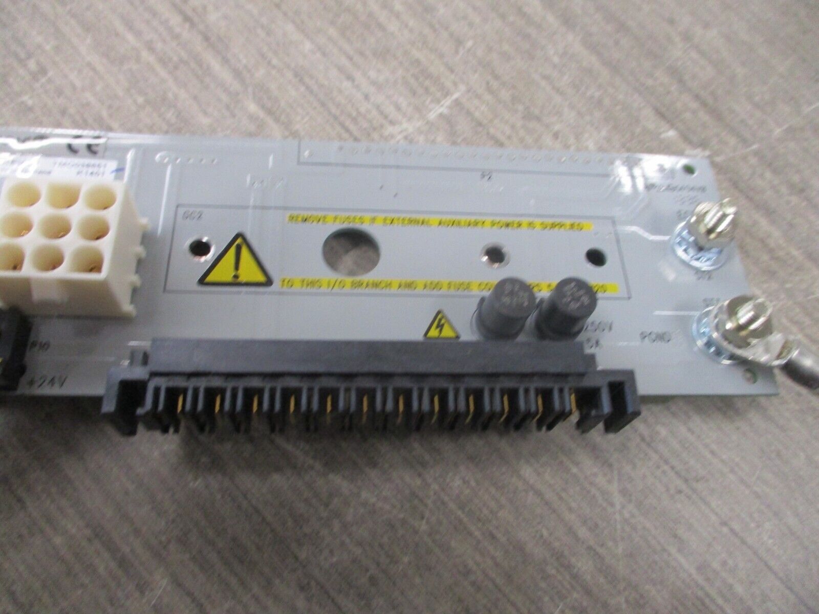 Emerson Ovation Local I/O Transition Panel 1P00028G01 Rev. 09 Used